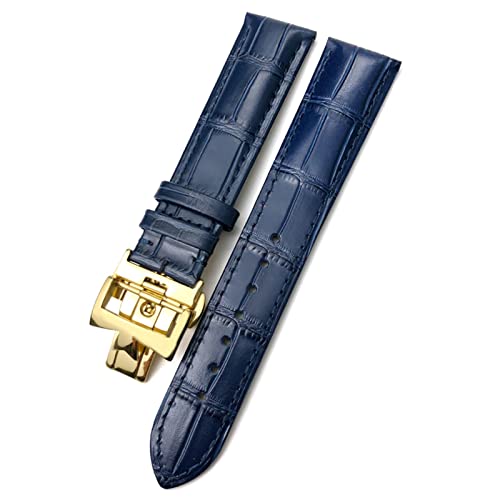 QTYQWC 19mm 20mm 21mm 22mm Uhrenarmband Ersatz für Vacheron Constantin Patrimony VC Schwarz Blau Braun Rindslederband von QTYQWC