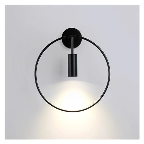 QTYQWC Wandlampe aus Metall, Wandlampe, andinavian, Wandlampen, minimalistisches Design für Schlafzimmer, Wall Once (35 cm x 35 cm) von QTYQWC