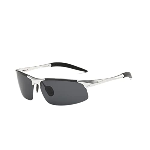QTZTZ Sport Sonnenbrille Herren polarisierte Blendschutzscheibe UV400 Aluminium Magnesium Rahmen Autofahren Sonnenbrille Auto Angeln,EIN QTZTZ Sport Sonnenbrille Herren polarisierte Blendschutzscheibe UV400 Aluminium Magnesium Rahmen Autofahren Sonnenbrille Auto Angeln,EIN von QTZTZ