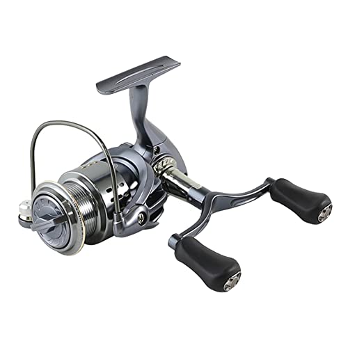 QUAEDE Reel Fishing 1500S 6.4:1 Spinnrolle Double Handle Grip AngelausrüStung Angelrolle von QUAEDE