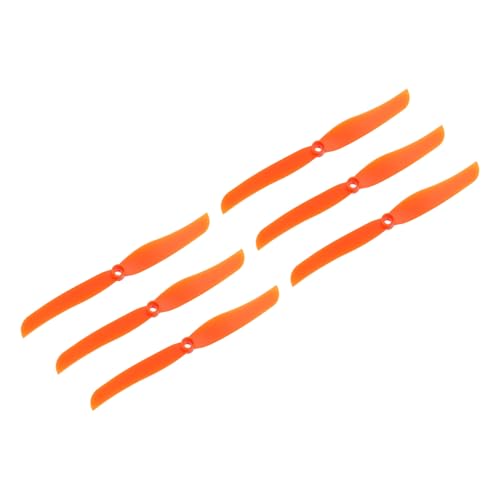 QUARKZMAN 6 Stück 8040 RC Propellerblätter Prop 2 Vane 20,3 cm Durchmesser Kunststoff für RC Flugzeug Quadcopter Prop Ersatz, Orange mit 9 Kunststoffunterlegscheiben QUARKZMAN 6 Stück 8040 RC Propellerblätter Prop 2 Vane 20,3 cm Durchmesser Kunststoff für RC Flugzeug Quadcopter Prop Ersatz, Orange mit 9 Kunststoffunterlegscheiben von QUARKZMAN