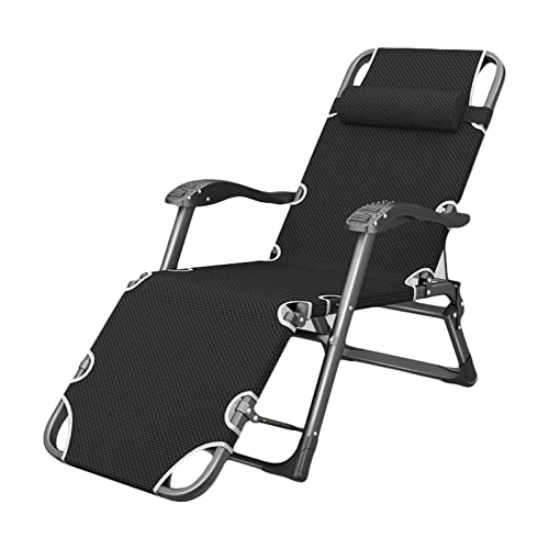 Zero Gravity Lounge Chair, Premium Sonnenliegen Zero Gravity Chair, Klapp- und Liege-Sonnenliege, Camping-Lounge-Sessel mit erhöhter Haltbarkeit und zusätzlicher Gewichtsunterstützung Lounge Chair von QUEAWOQ