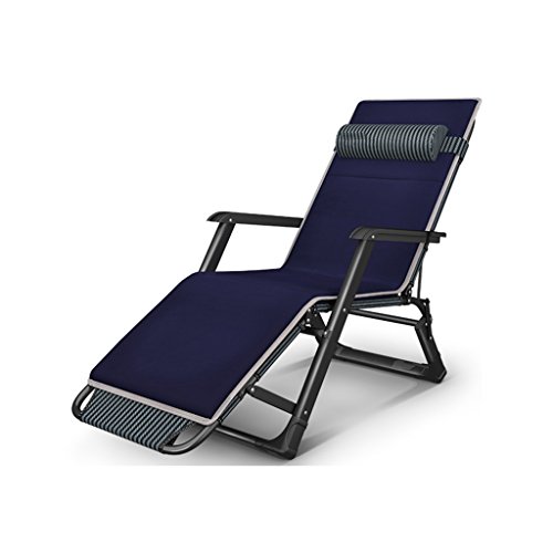 Zero Gravity Loungesessel, Zero Gravity Chair Klappbare Liegestühle Klappstuhl Liegestühle Relaxsessel Loungesessel Camping Büro Loungesessel Kann in mehreren Winkeln eingestellt werden, Tragkraft von QUEAWOQ