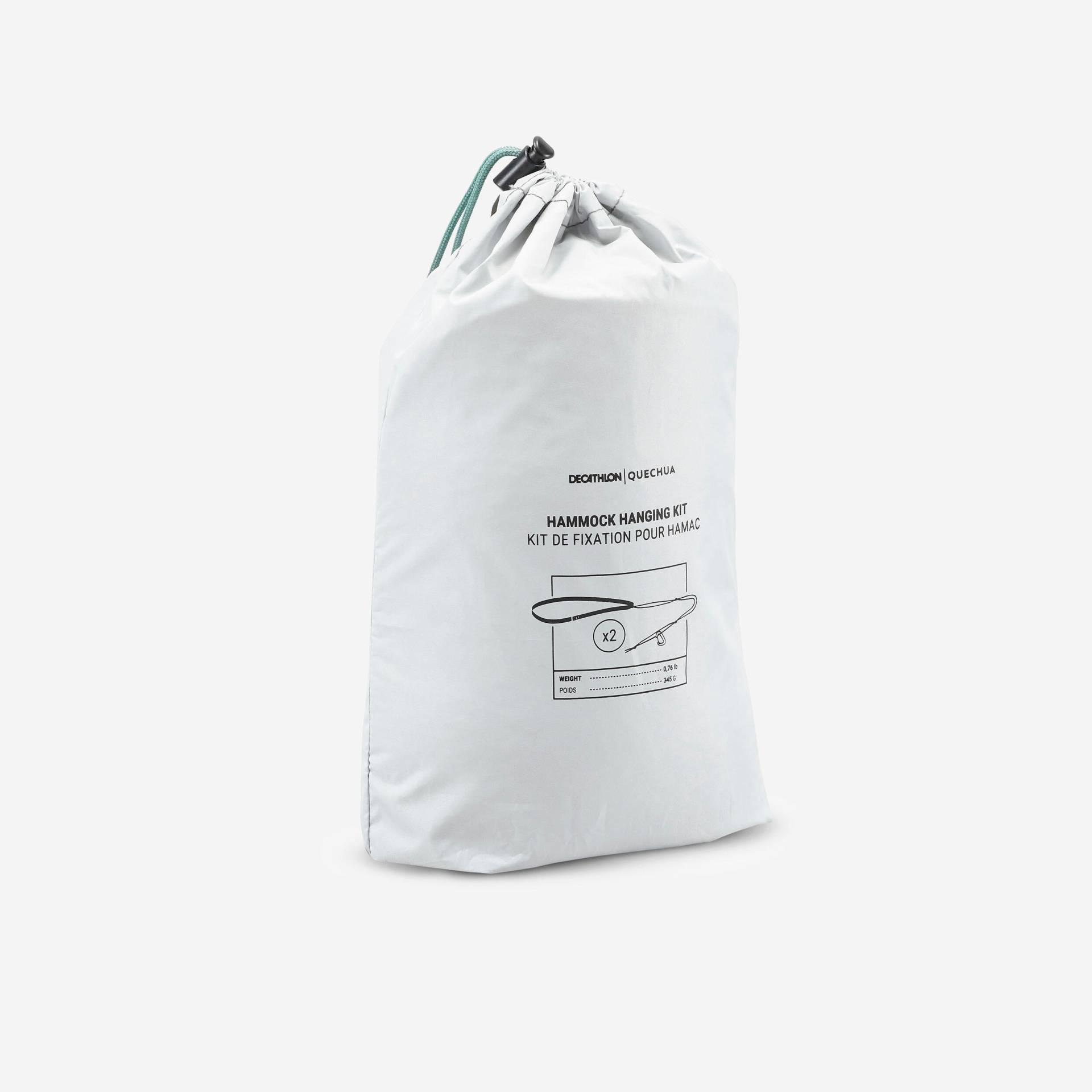 Aufhängeschnüre mit Karabinerhaken für Hängematte Aufhängeschnüre mit Karabinerhaken für Hängematte von QUECHUA