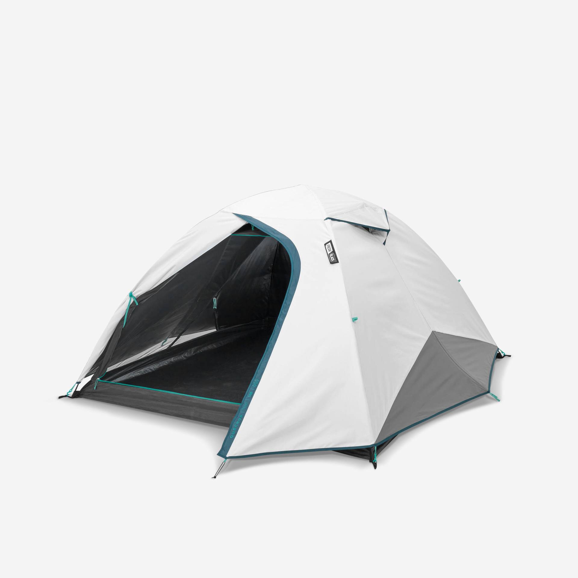 Campingzelt MH100 Fresh & Black für 3 Personen Campingzelt MH100 Fresh & Black für 3 Personen von QUECHUA