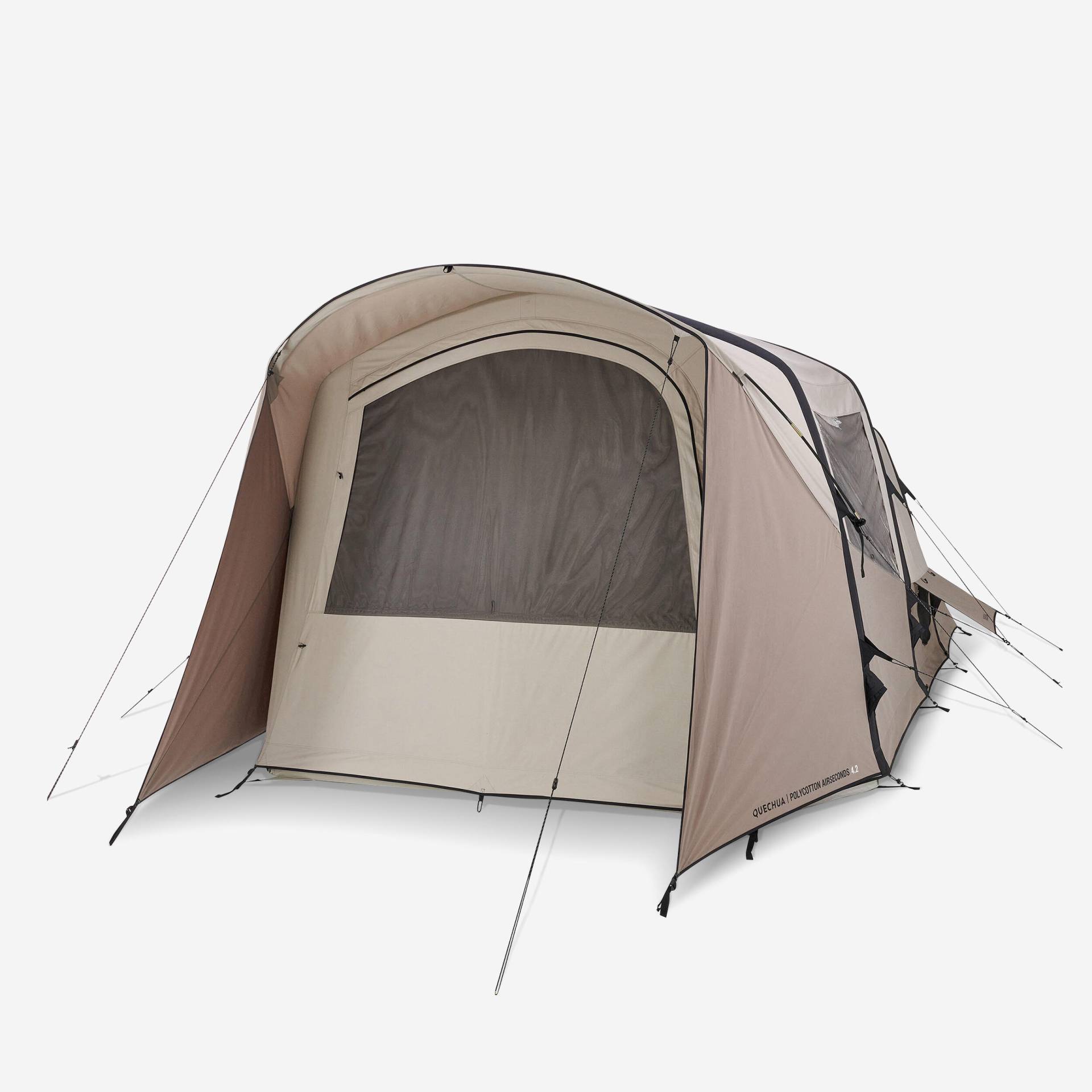 Familienzelt aufblasbar Air Seconds 4.2 Polybaumwolle - 4 Personen in 2 Kabinen Familienzelt aufblasbar Air Seconds 4.2 Polybaumwolle - 4 Personen in 2 Kabinen von QUECHUA