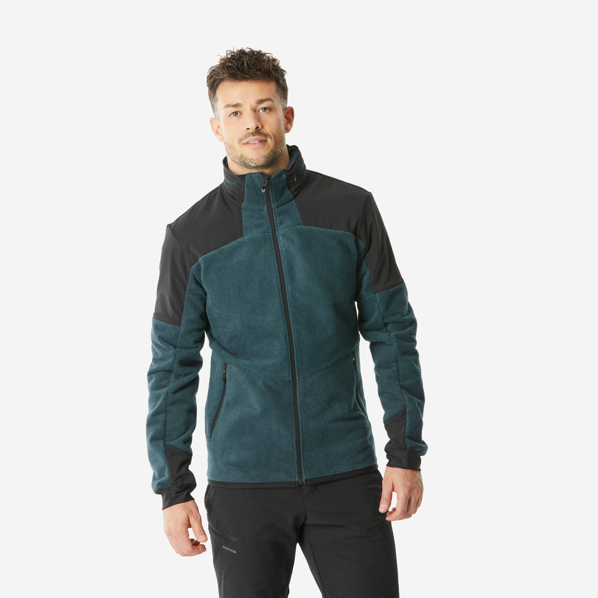 Fleecejacke Herren warm Winterwandern - SH500 Mountain von QUECHUA