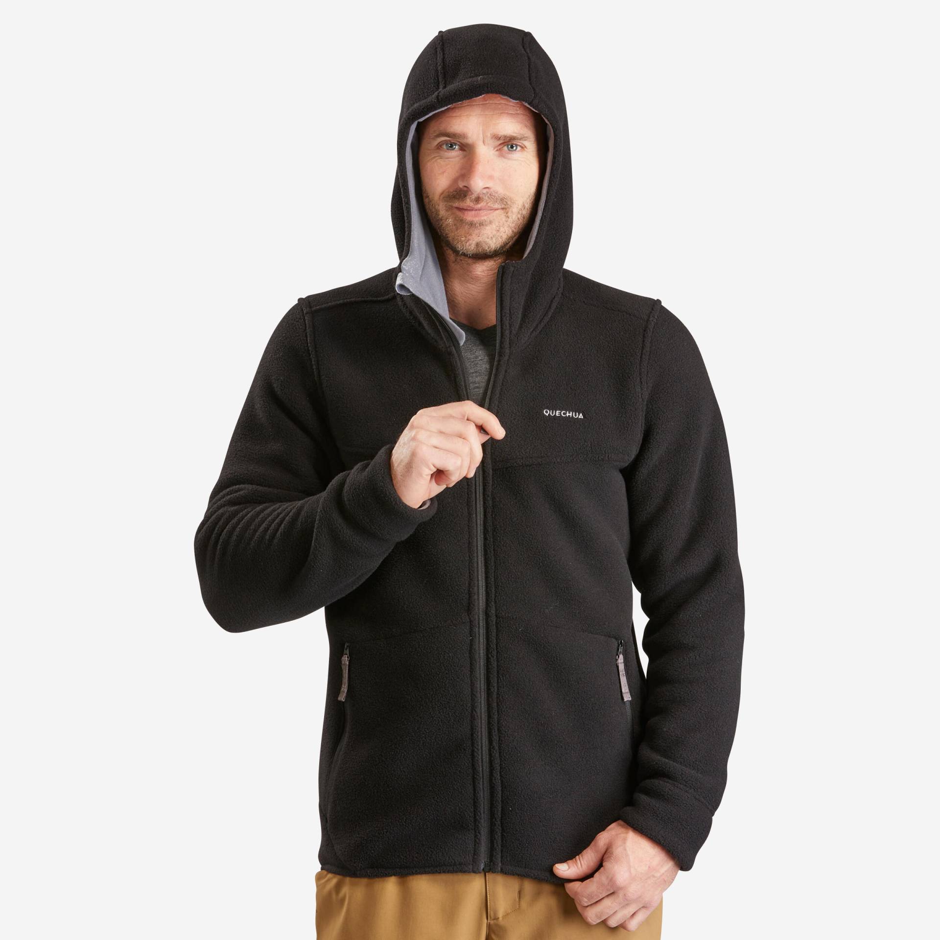 Fleecejacke Herren warm Winterwandern - SH500 von QUECHUA