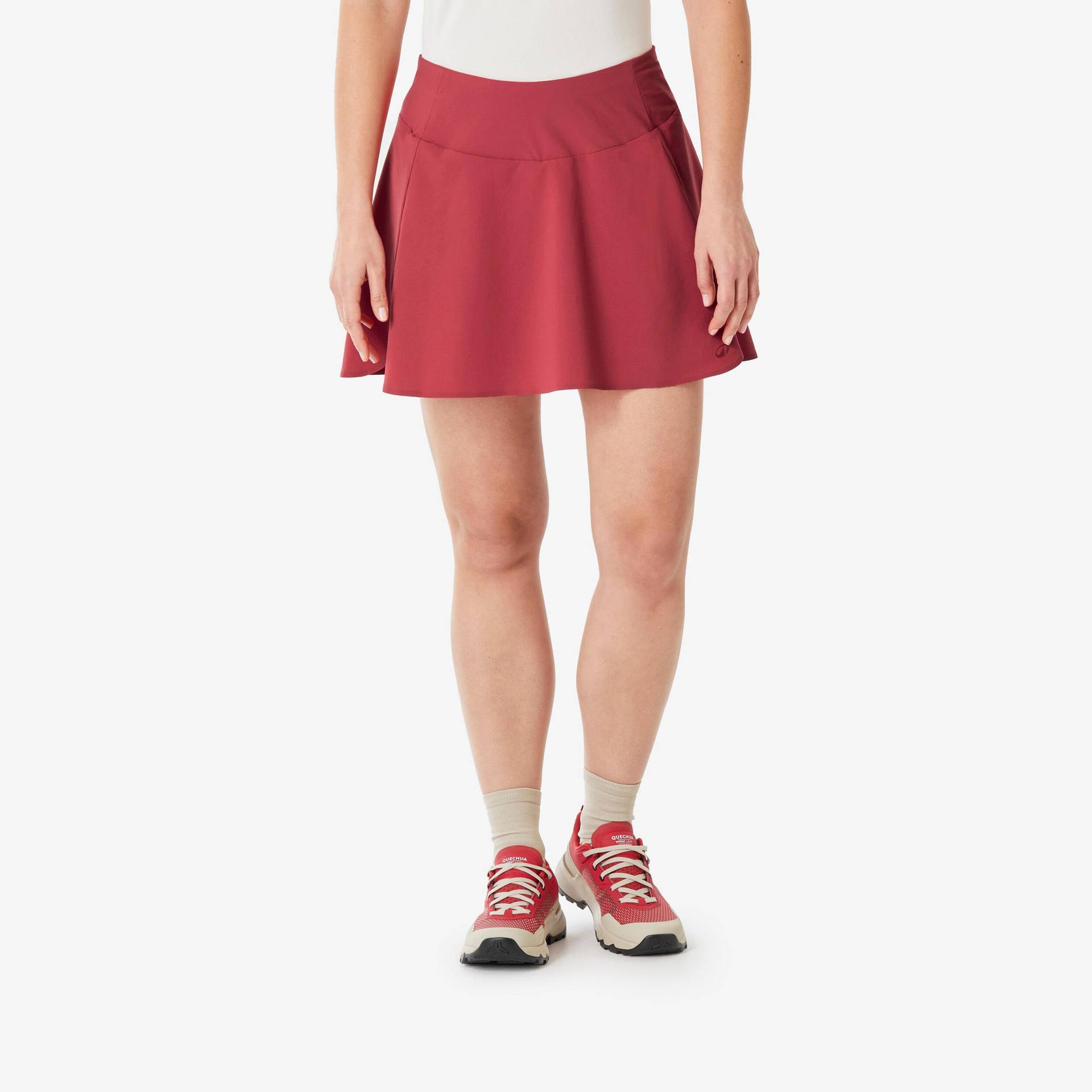 Hosenrock Damen Wandern - MH500 rot Hosenrock Damen Wandern - MH500 rot von QUECHUA