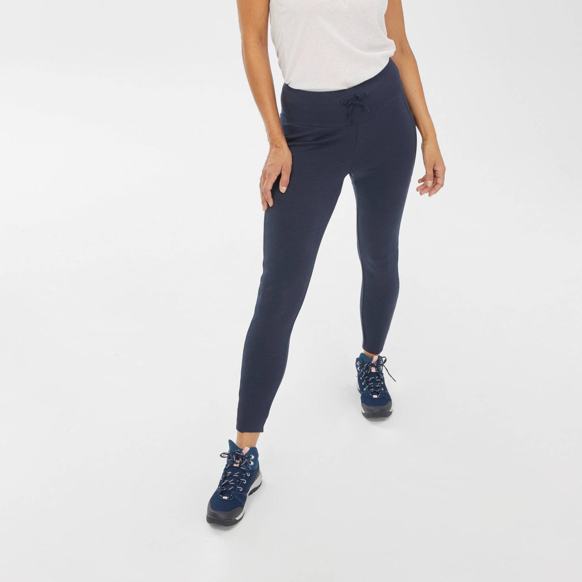 Leggings Damen Naturwandern - NH100 marineblau Leggings Damen Naturwandern - NH100 marineblau von QUECHUA