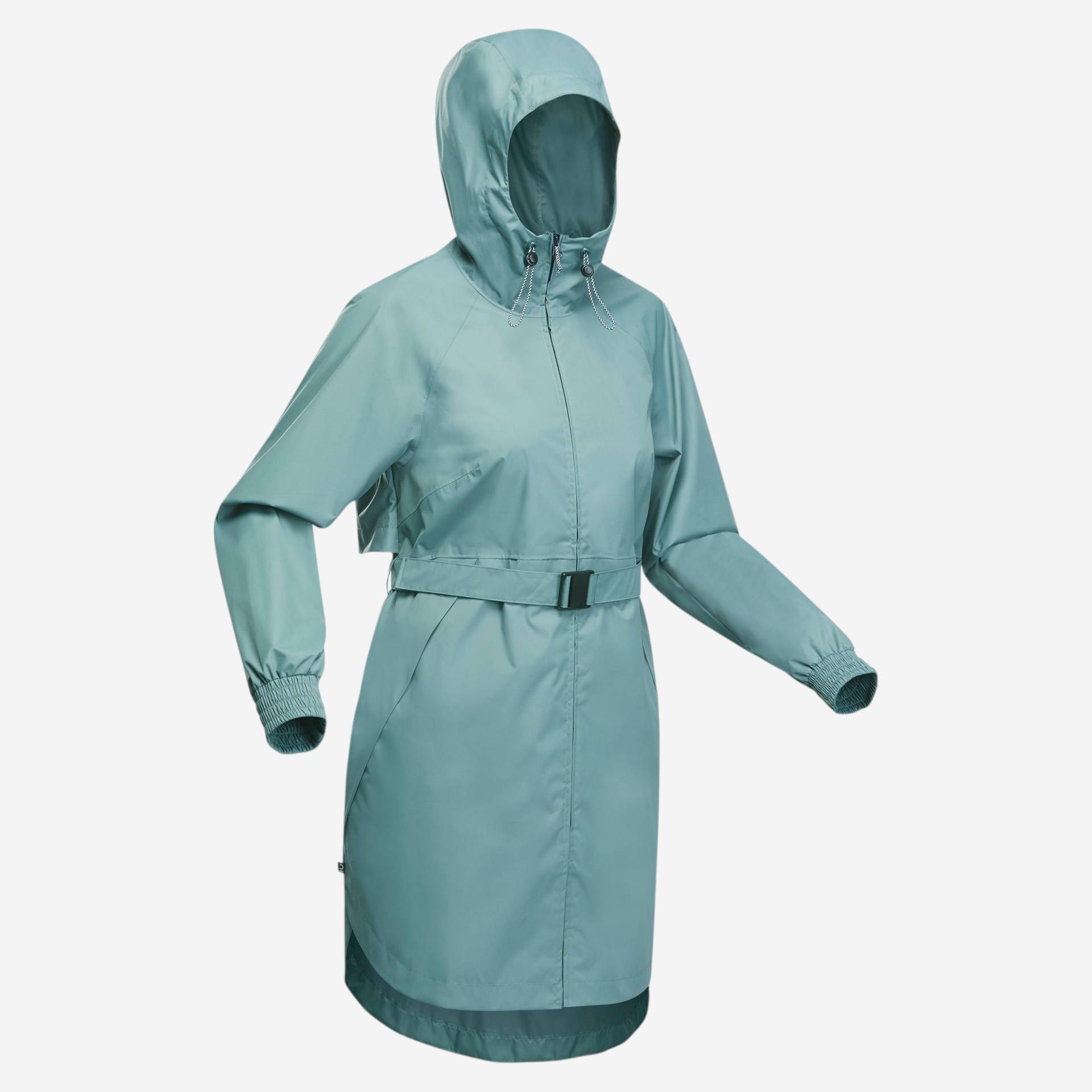 Regenjacke Damen wasserdicht Wandern - Raincut Long Regenjacke Damen wasserdicht Wandern - Raincut Long von QUECHUA