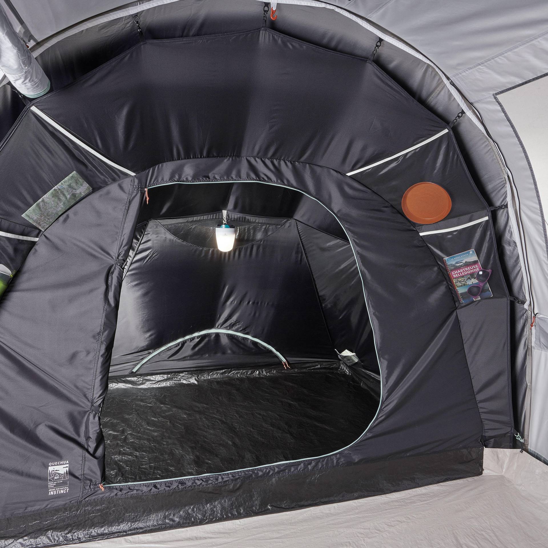 Schlafkabine und Zeltboden - Ersatzteil für Zeltmodell Arpenaz 4.2 Fresh & Black Schlafkabine und Zeltboden - Ersatzteil für Zeltmodell Arpenaz 4.2 Fresh & Black von QUECHUA