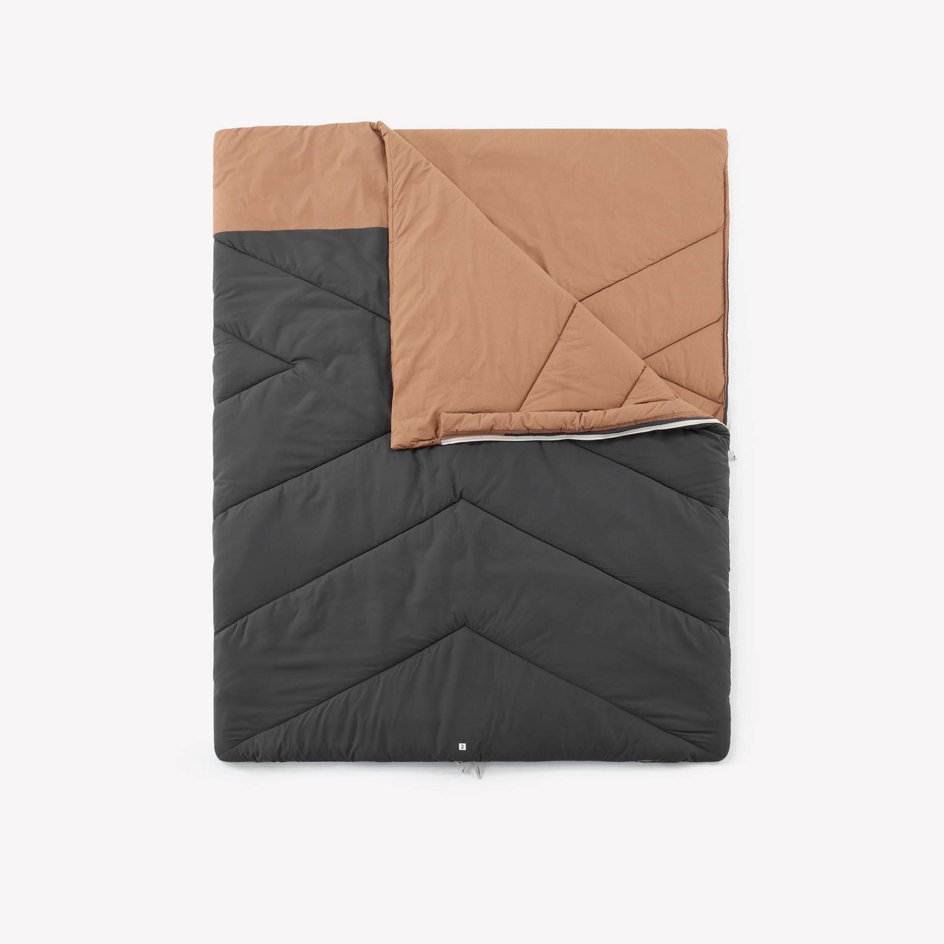 Schlafsack Doppel-Schlafsack Camping 10 °C Baumwolle - Ultim Comfort 2 Personen Schlafsack Doppel-Schlafsack Camping 10 °C Baumwolle - Ultim Comfort 2 Personen von QUECHUA