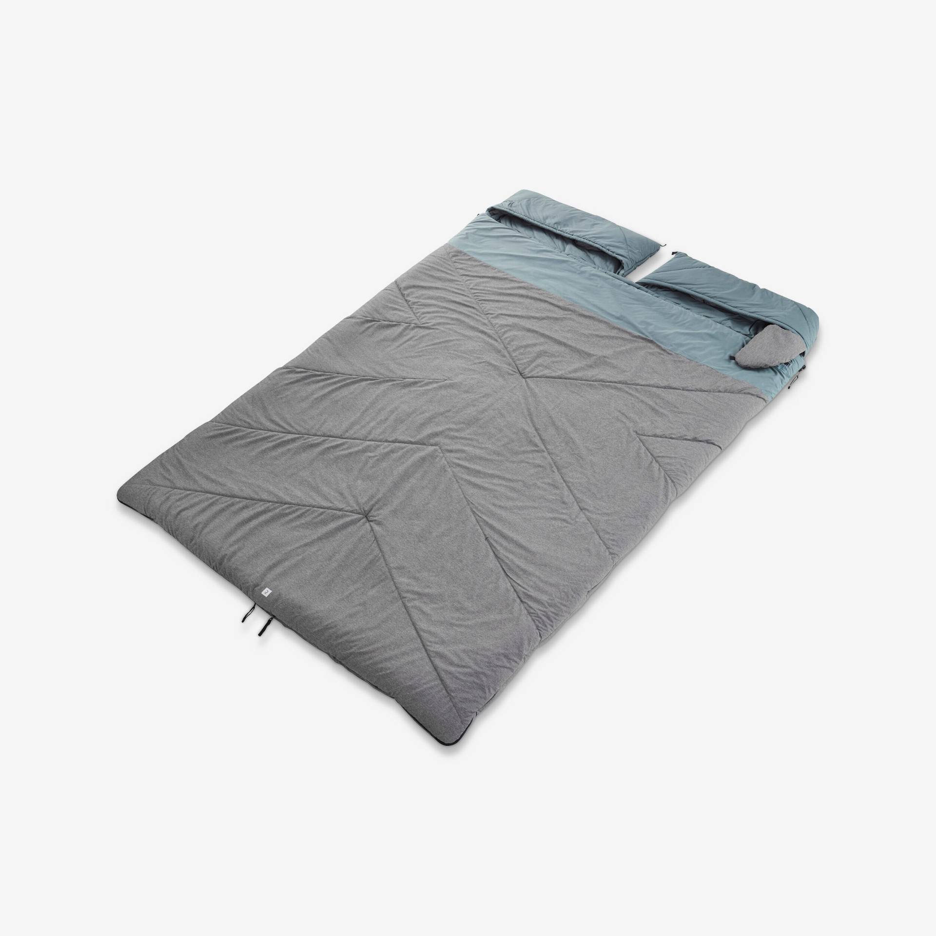 Schlafsack Doppel-Schlafsack Camping Baumwolle - Ultim Comfort 0 °C 2 Personen Schlafsack Doppel-Schlafsack Camping Baumwolle - Ultim Comfort 0 °C 2 Personen von QUECHUA
