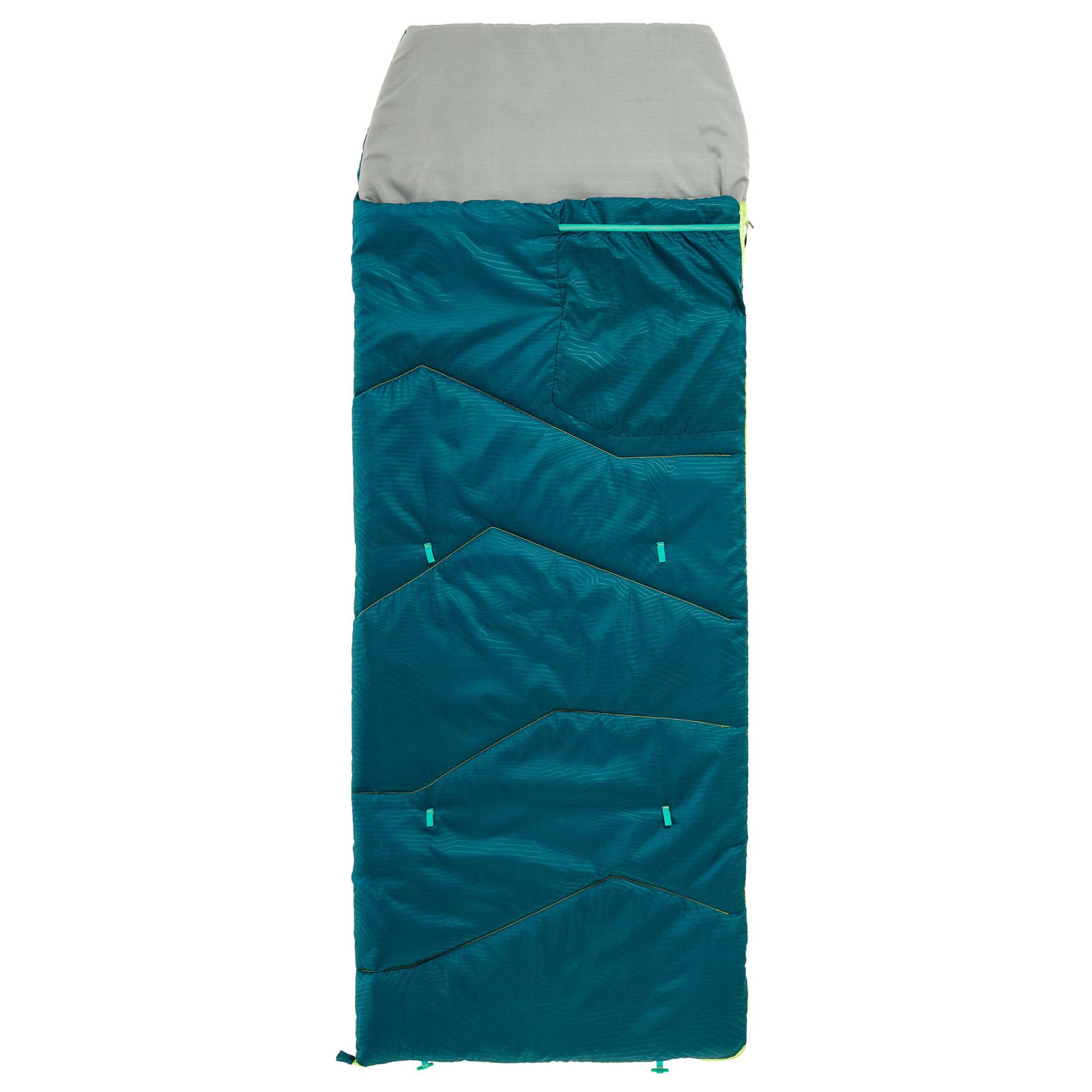 Schlafsack Kinder 10 °C Camping - MH100 blau Schlafsack Kinder 10 °C Camping - MH100 blau von QUECHUA