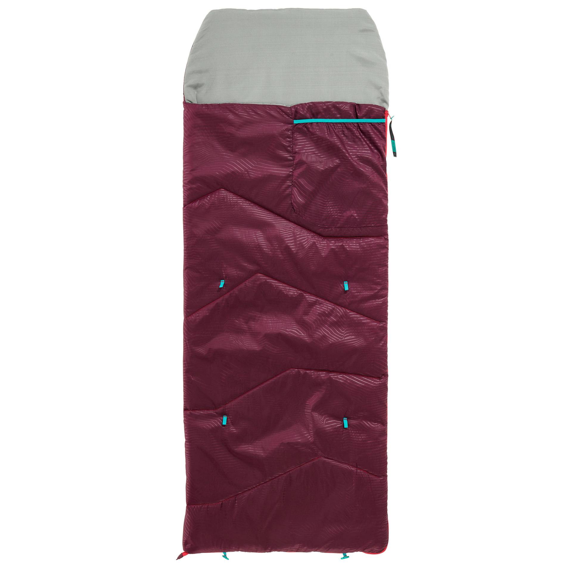 Schlafsack Kinder 10 °C Camping - MH100 violett Schlafsack Kinder 10 °C Camping - MH100 violett von QUECHUA