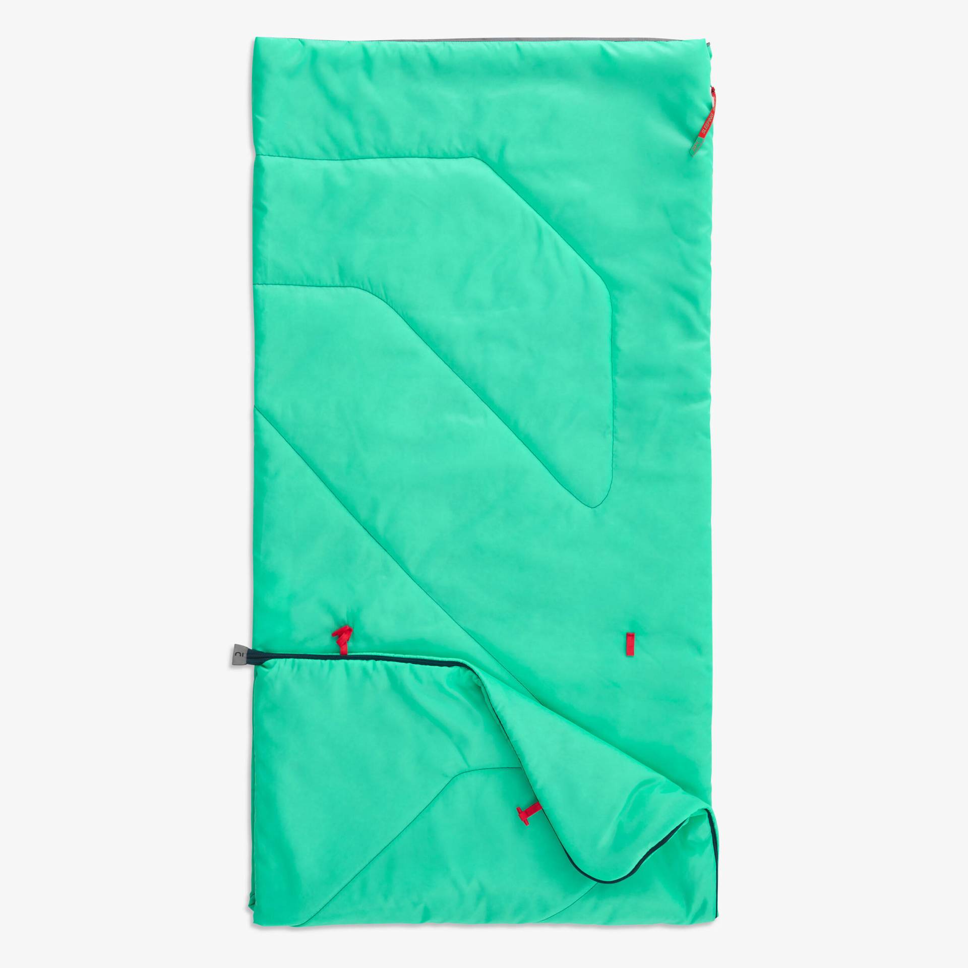 Schlafsack Kinder Camping - MH100 20 °C grün Schlafsack Kinder Camping - MH100 20 °C grün von QUECHUA