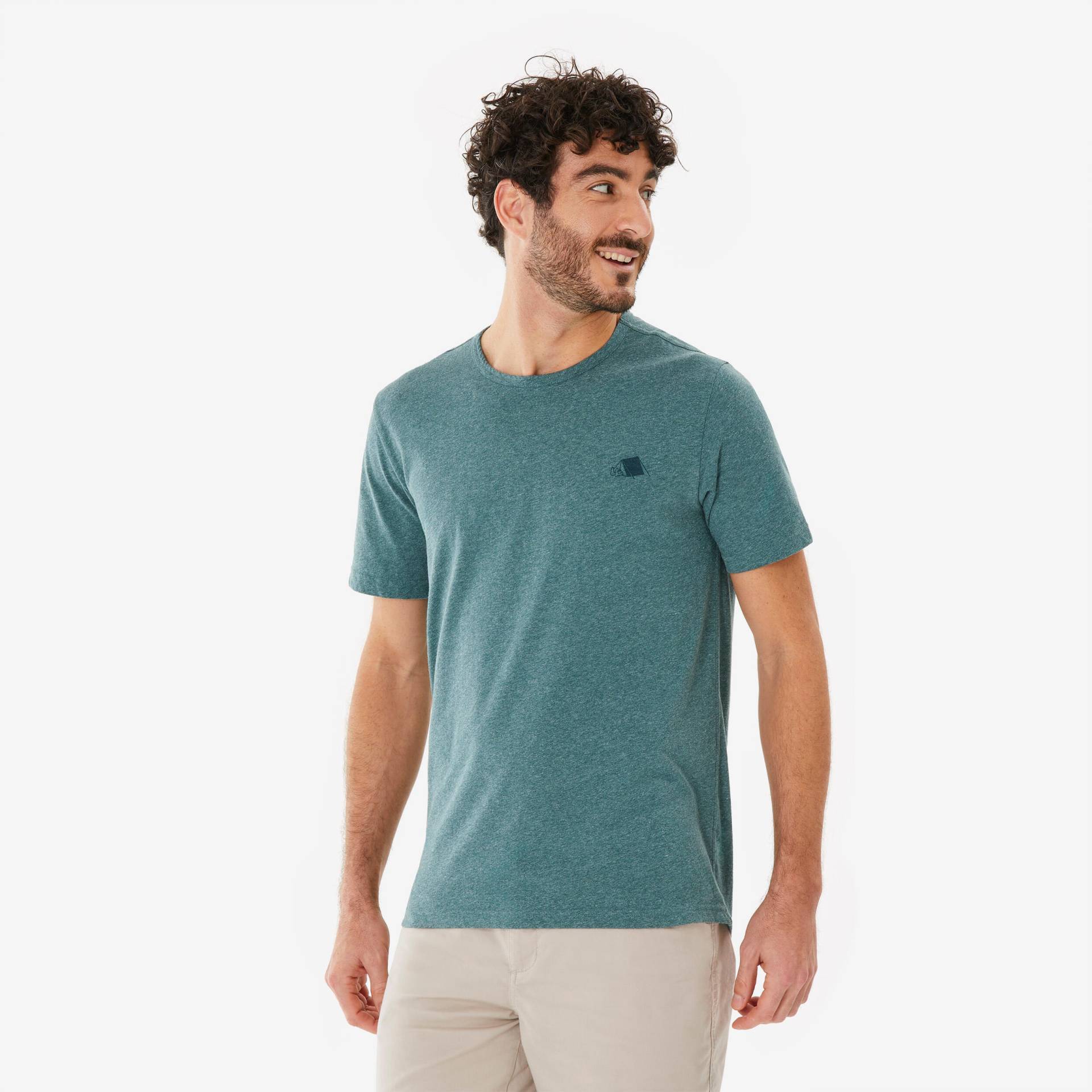 T-Shirt Herren Wandern - NH100 blau T-Shirt Herren Wandern - NH100 blau von QUECHUA