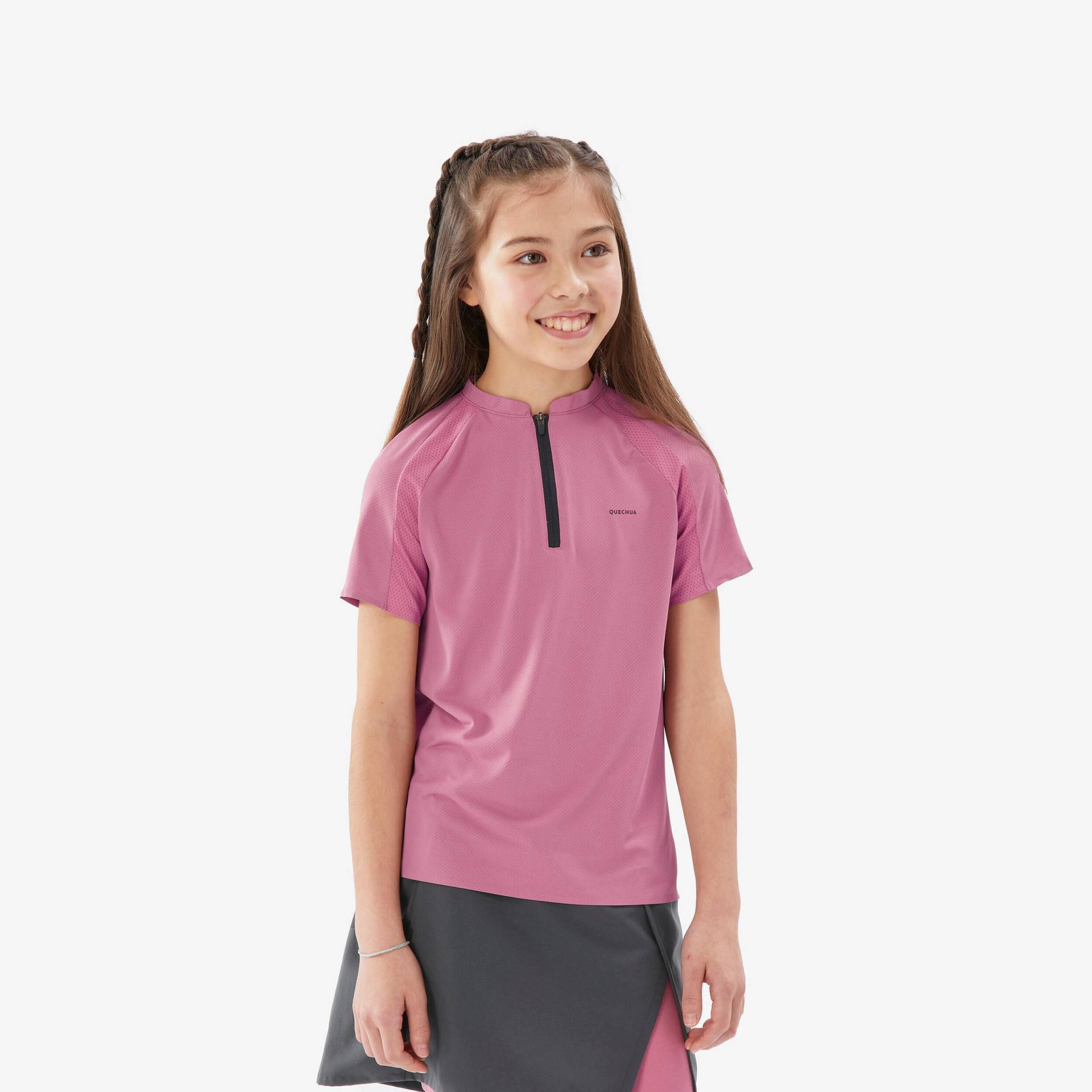 T-Shirt Kinder Gr. 122–170 Wandern - MH900 rosa T-Shirt Kinder Gr. 122–170 Wandern - MH900 rosa von QUECHUA