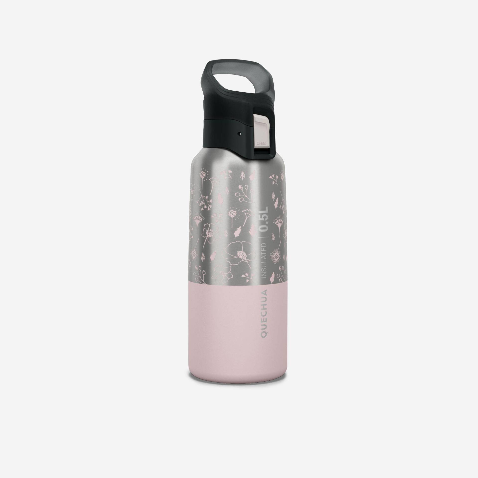 Trinkflasche Isolierflasche Edelstahl - MH500 0.5 l rosa Trinkflasche Isolierflasche Edelstahl - MH500 0.5 l rosa von QUECHUA