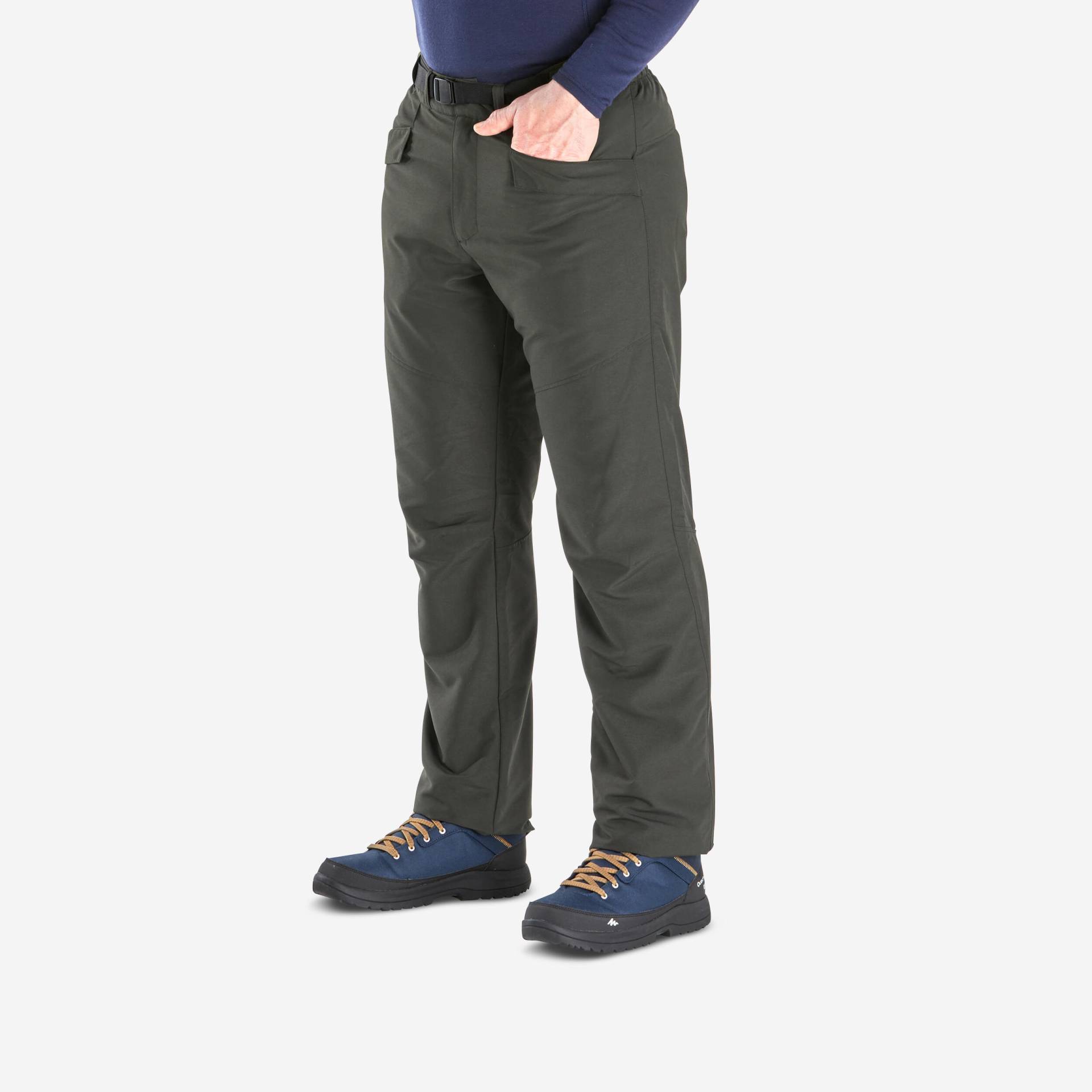 Wanderhose Herren warm wasserabweisend Winterwandern - SH100 khaki Wanderhose Herren warm wasserabweisend Winterwandern - SH100 khaki von QUECHUA