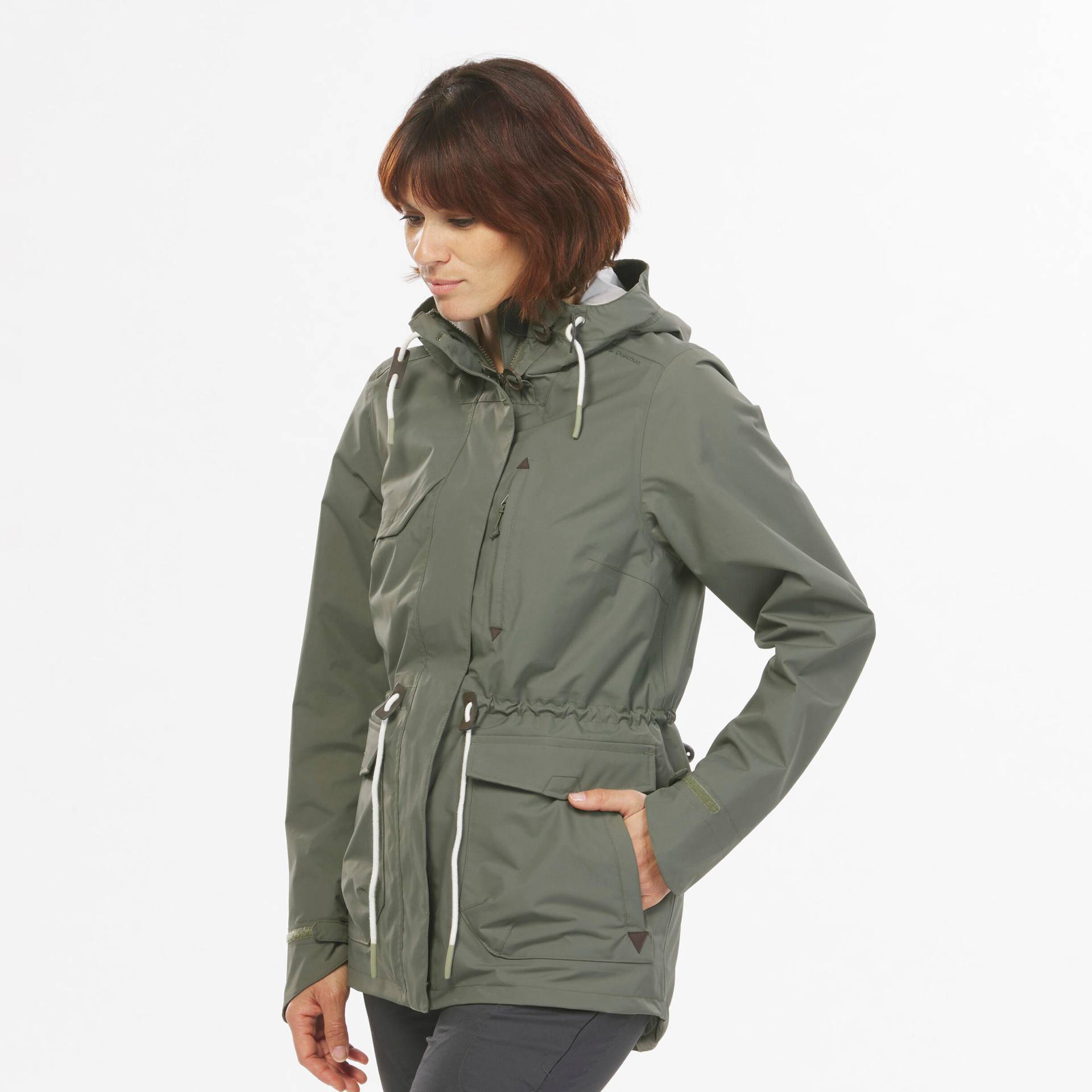 Wanderjacke Damen wasserdicht - NH550 von QUECHUA