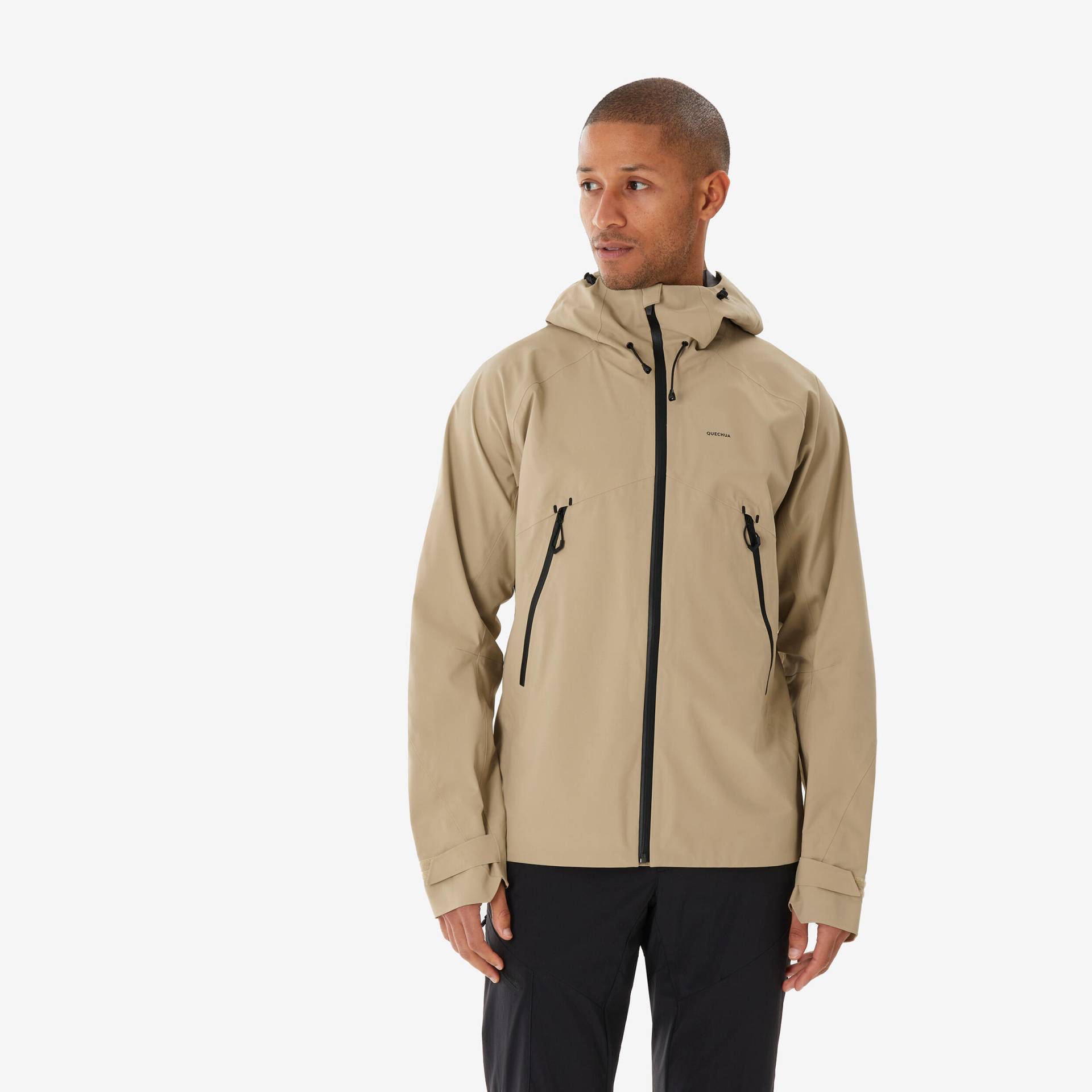 Wanderjacke Herren - MH500 beige Wanderjacke Herren - MH500 beige von QUECHUA