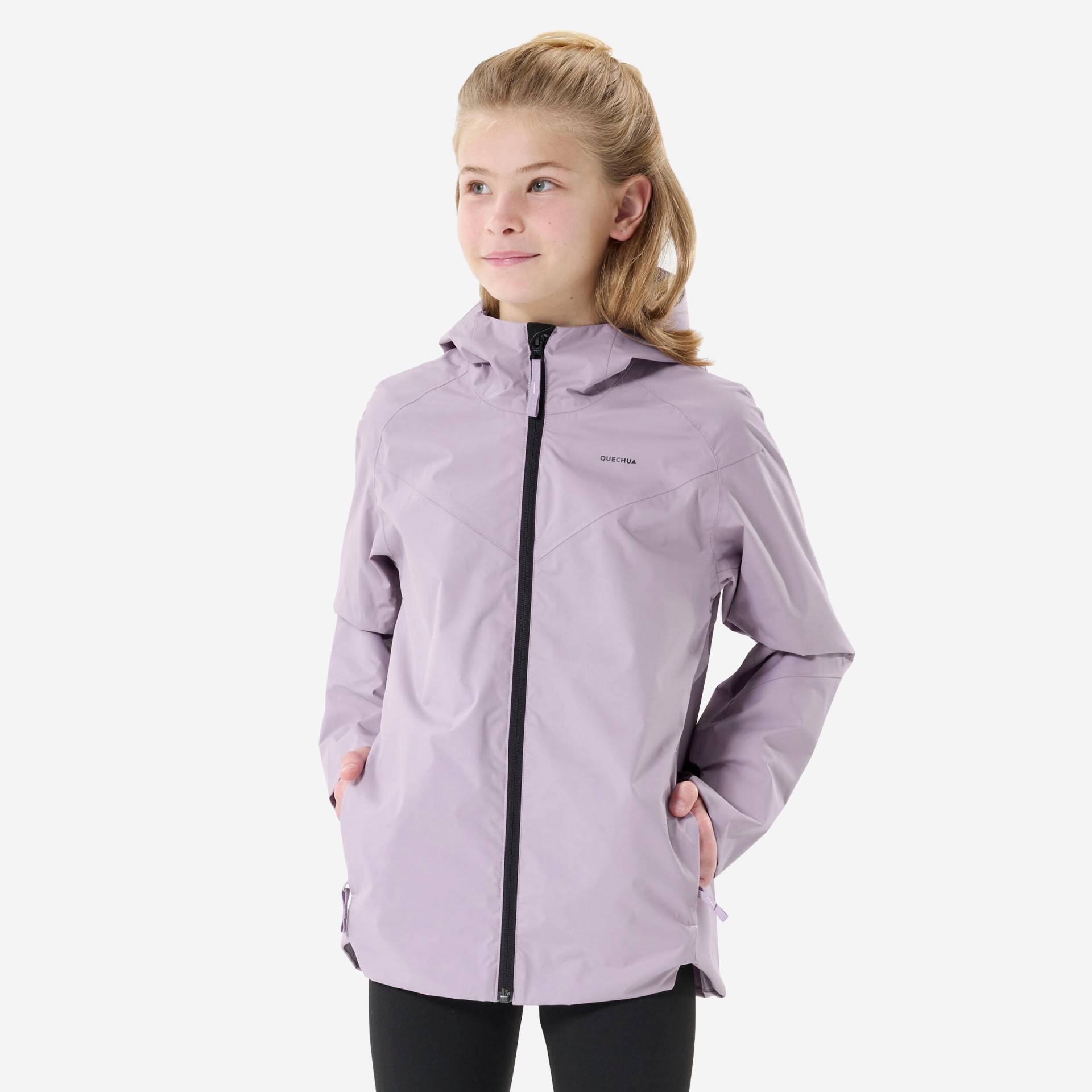 Wanderjacke Kinder Gr. 122–170 wasserdicht Wandern - MH500 lila Wanderjacke Kinder Gr. 122–170 wasserdicht Wandern - MH500 lila von QUECHUA