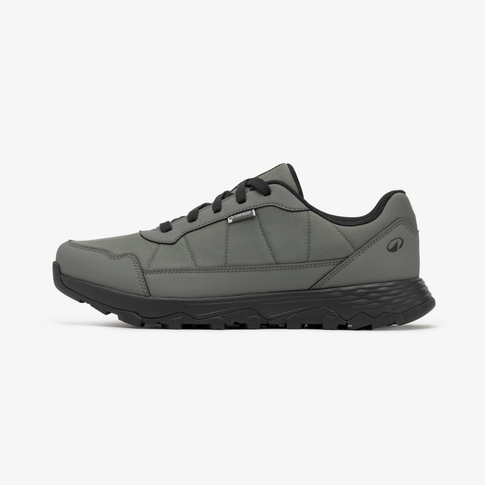Wanderschuhe Herren niedrig wasserdicht - NH100 hellgrau Wanderschuhe Herren niedrig wasserdicht - NH100 hellgrau von QUECHUA