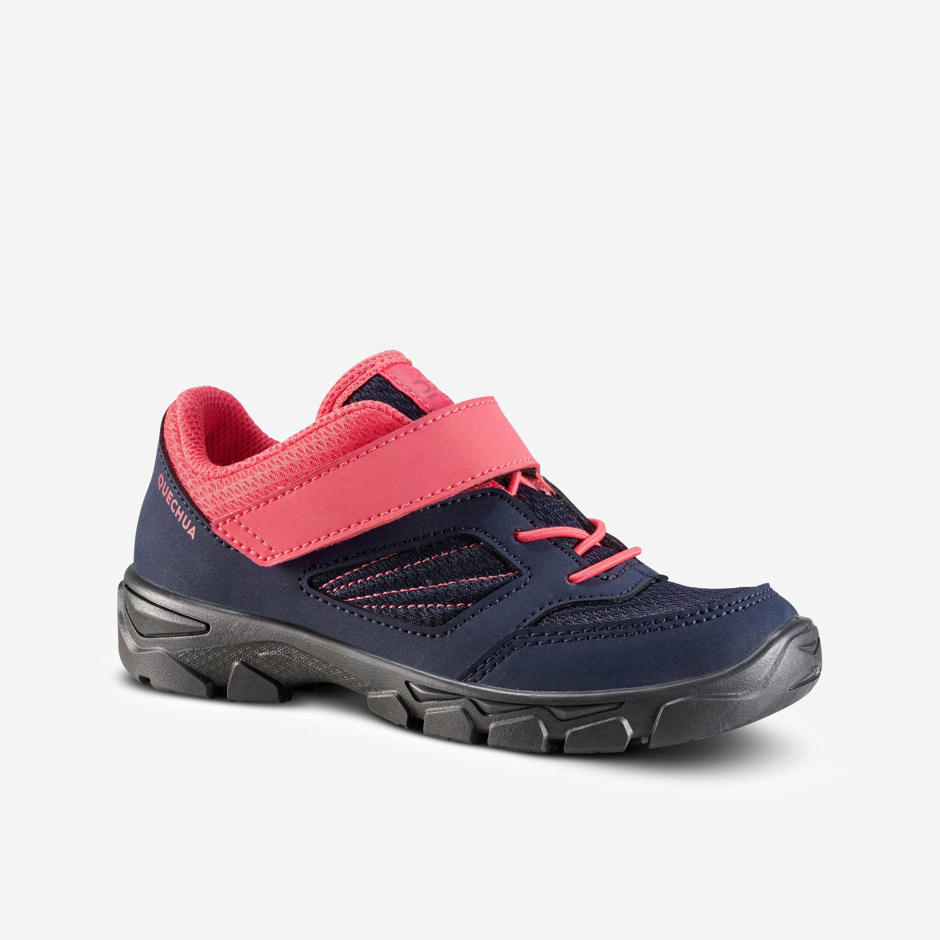 Wanderschuhe MH100 Klettverschluss Kinder Gr.24–34 blau/rosa Wanderschuhe MH100 Klettverschluss Kinder Gr.24–34 blau/rosa von QUECHUA