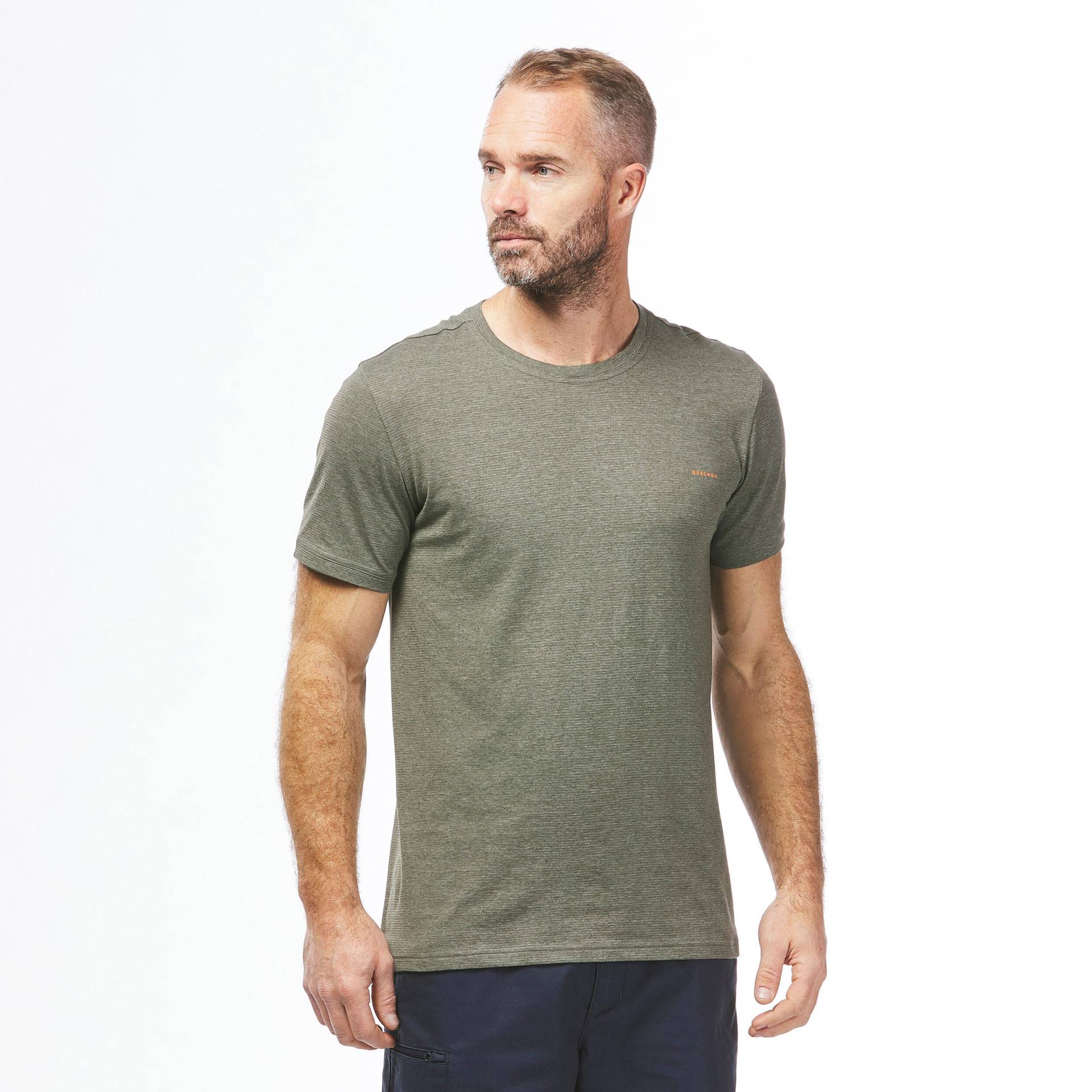Wandershirt Herren Fresh - NH500 khaki Wandershirt Herren Fresh - NH500 khaki von QUECHUA