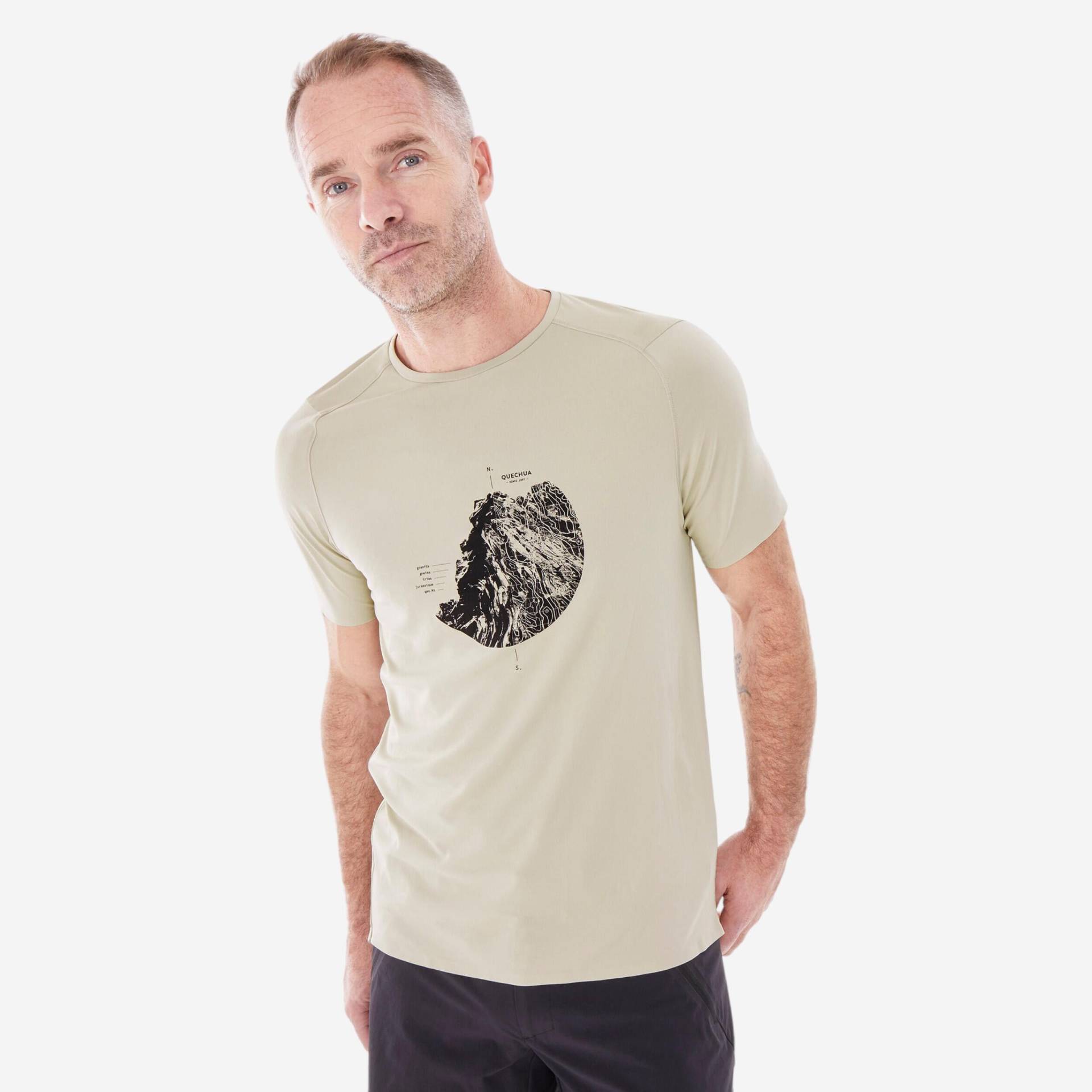 Wandershirt Herren kurzarm - MH500 Wandershirt Herren kurzarm - MH500 von QUECHUA
