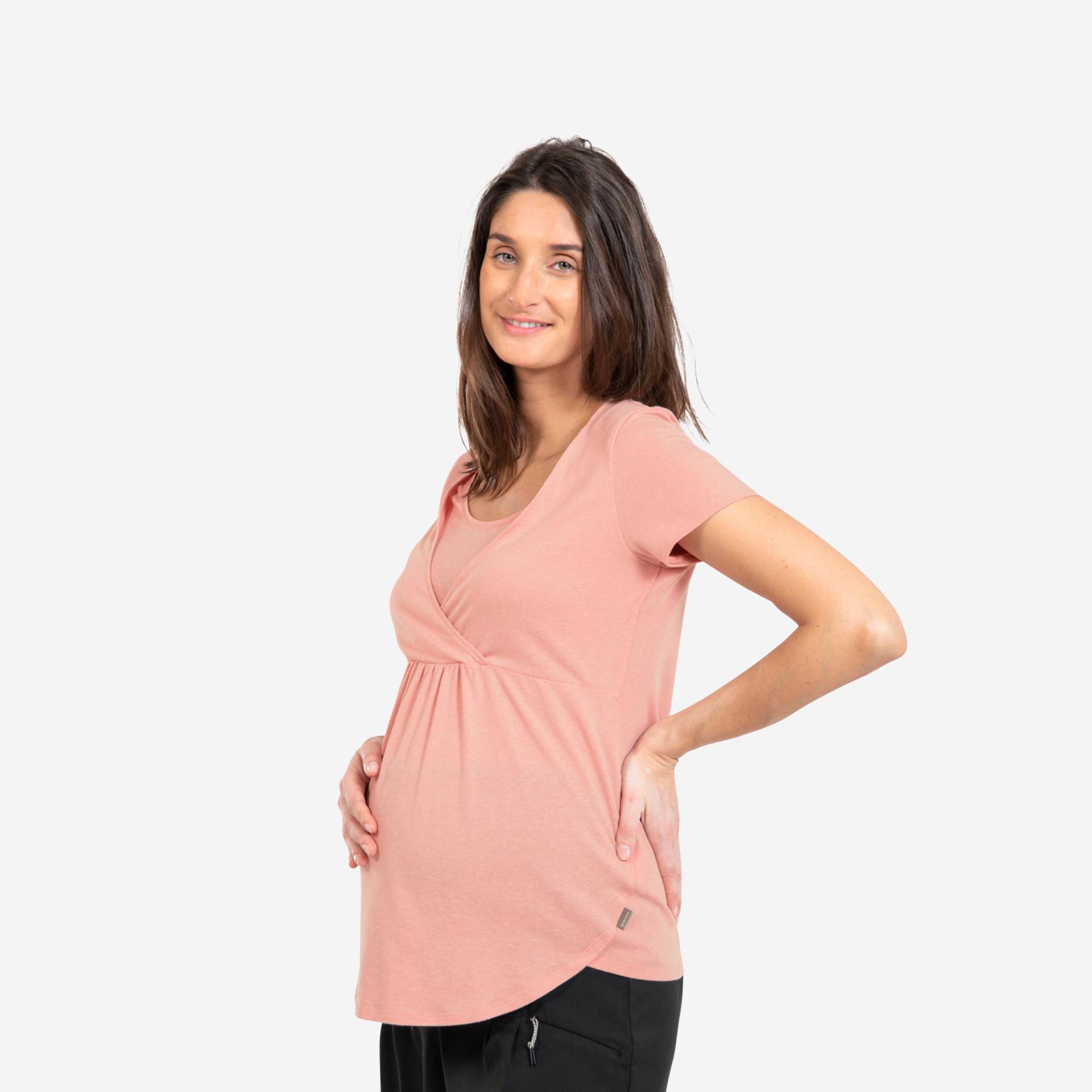 Wandershirt Umstandsshirt kurzarm Damen Wandershirt Umstandsshirt kurzarm Damen von QUECHUA