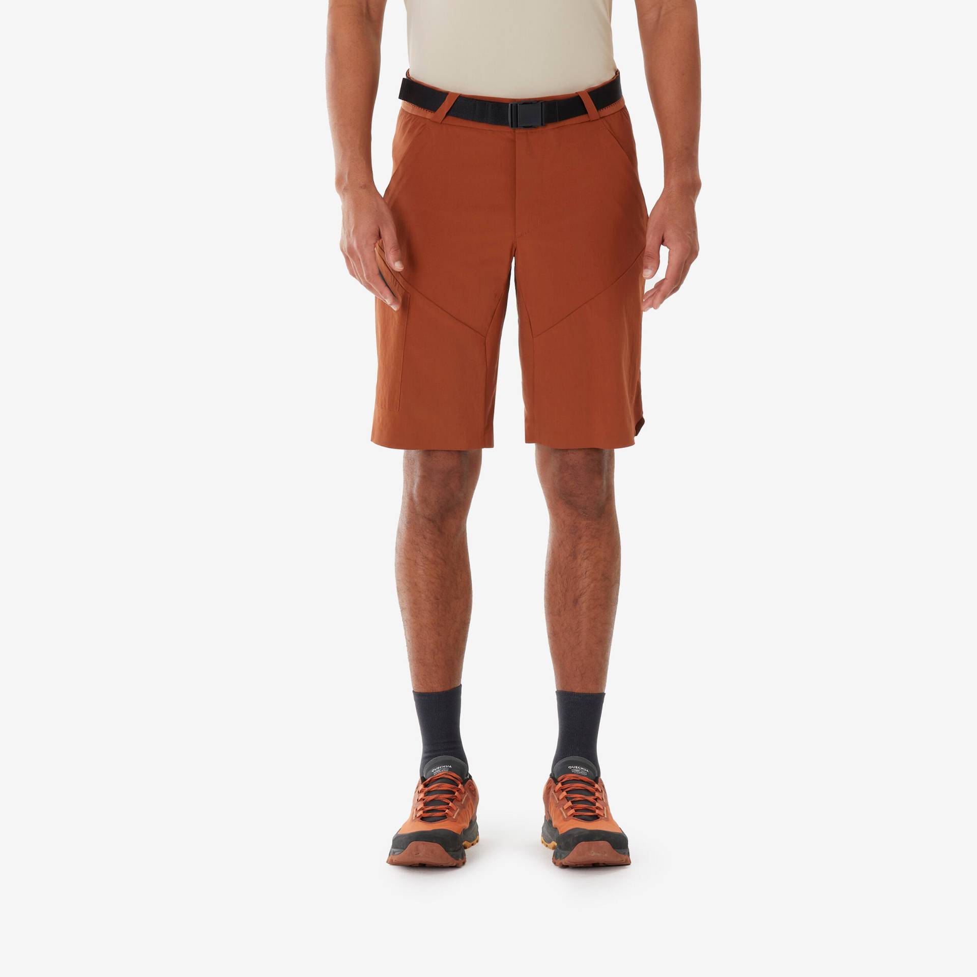 Wandershorts Herren lang - MH500 braun Wandershorts Herren lang - MH500 braun von QUECHUA