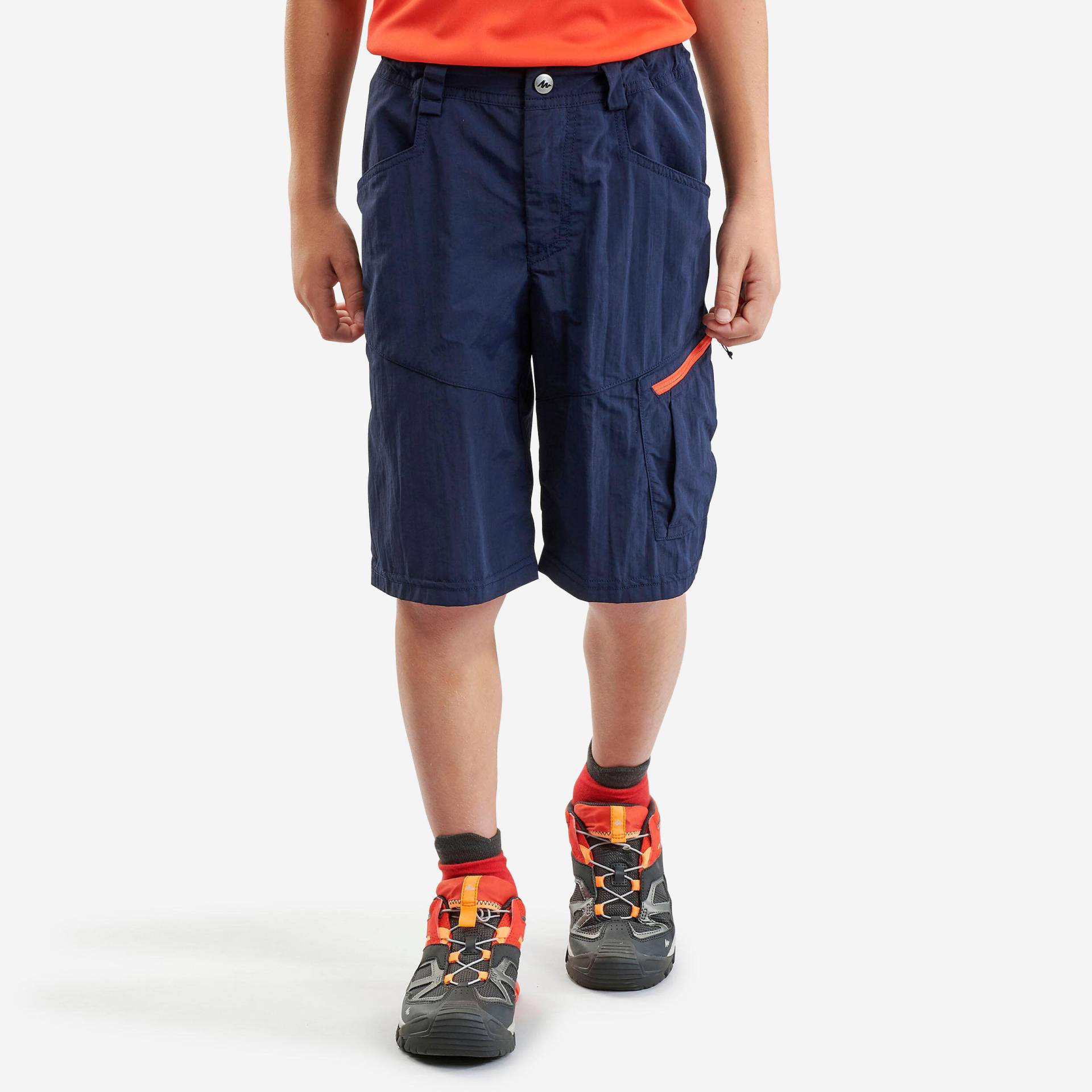 Wandershorts Kinder Gr. 122–170 - MH500 blau von QUECHUA