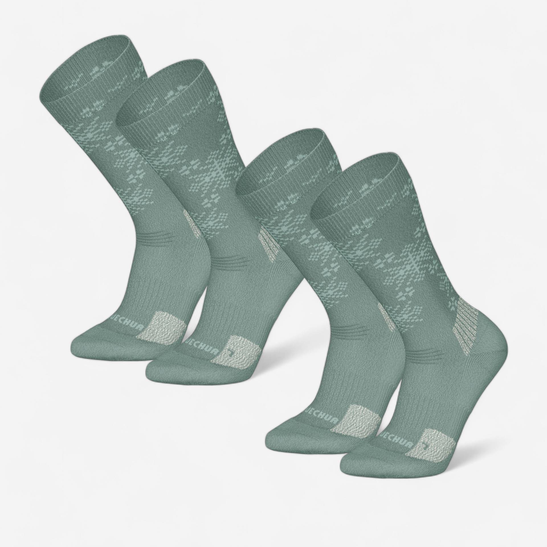 Wandersocken Damen/Herren warm halbhoch - SH500 2 Paar Wandersocken Damen/Herren warm halbhoch - SH500 2 Paar von QUECHUA
