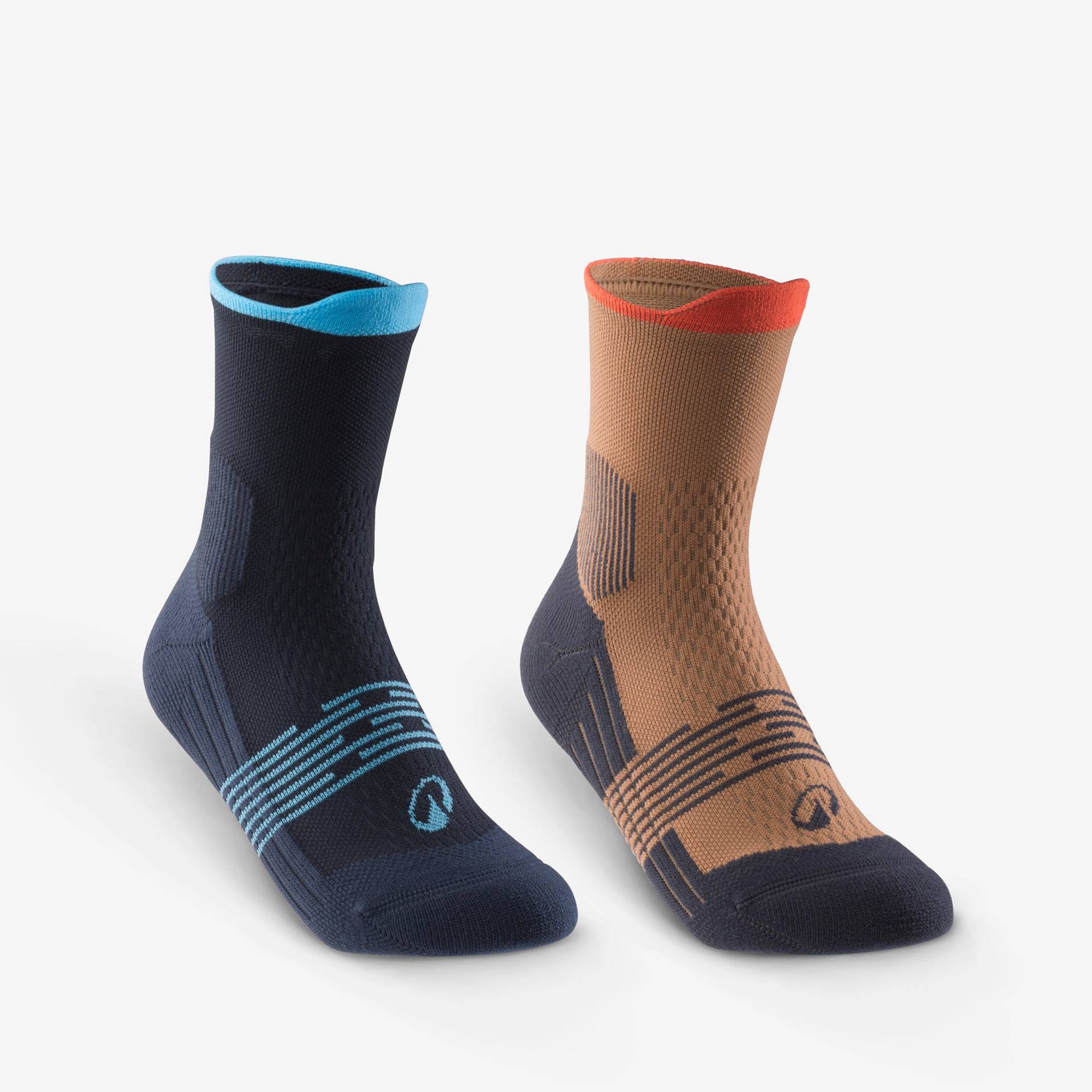 Wandersocken Kinder halbhoch - Hike 500 braun Wandersocken Kinder halbhoch - Hike 500 braun von QUECHUA