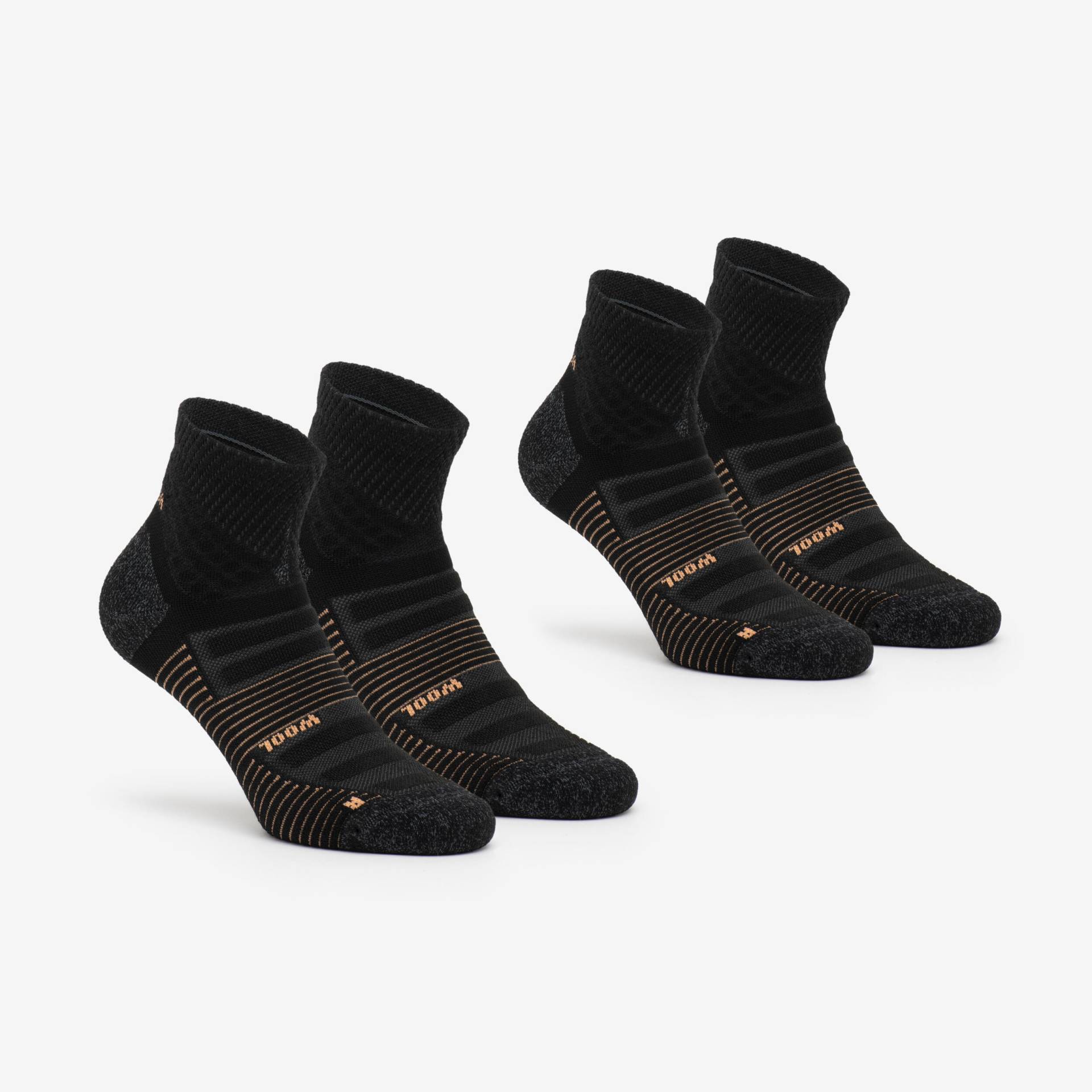 Wandersocken halbhoch 2 Paar - Hike 900 schwarz Wandersocken halbhoch 2 Paar - Hike 900 schwarz von QUECHUA