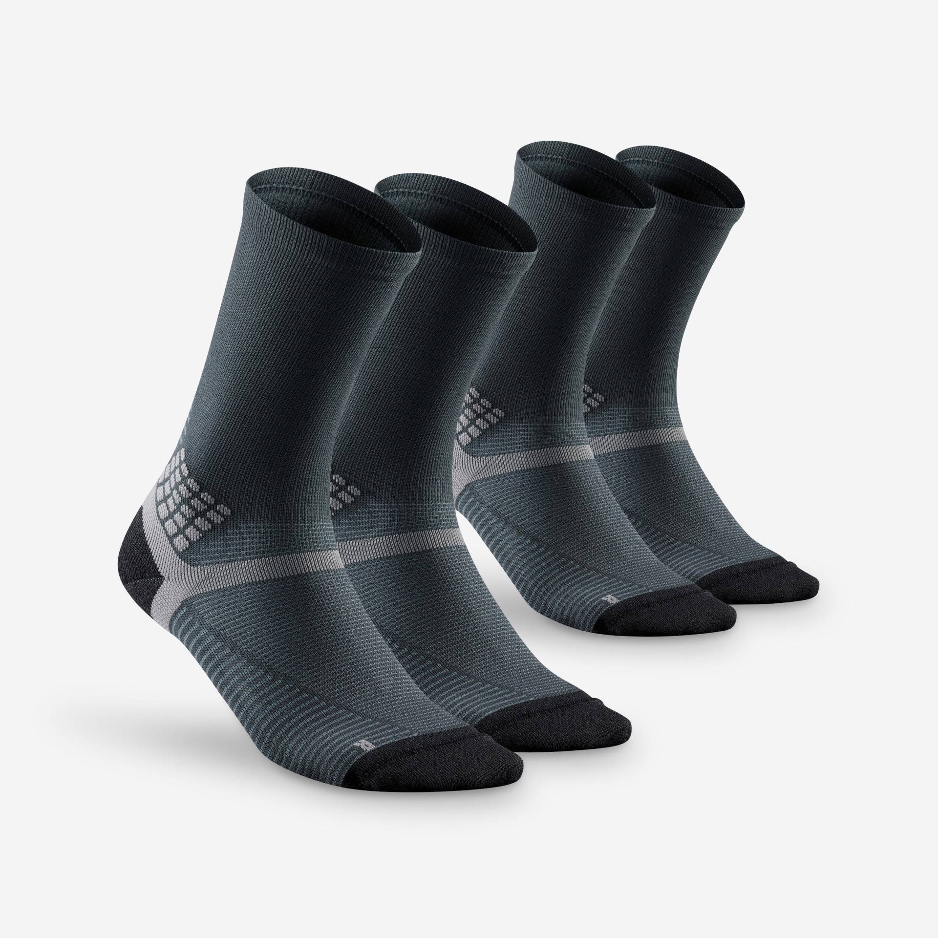 Wandersocken hoch 2 Paar - Hike 500 schwarz Wandersocken hoch 2 Paar - Hike 500 schwarz von QUECHUA