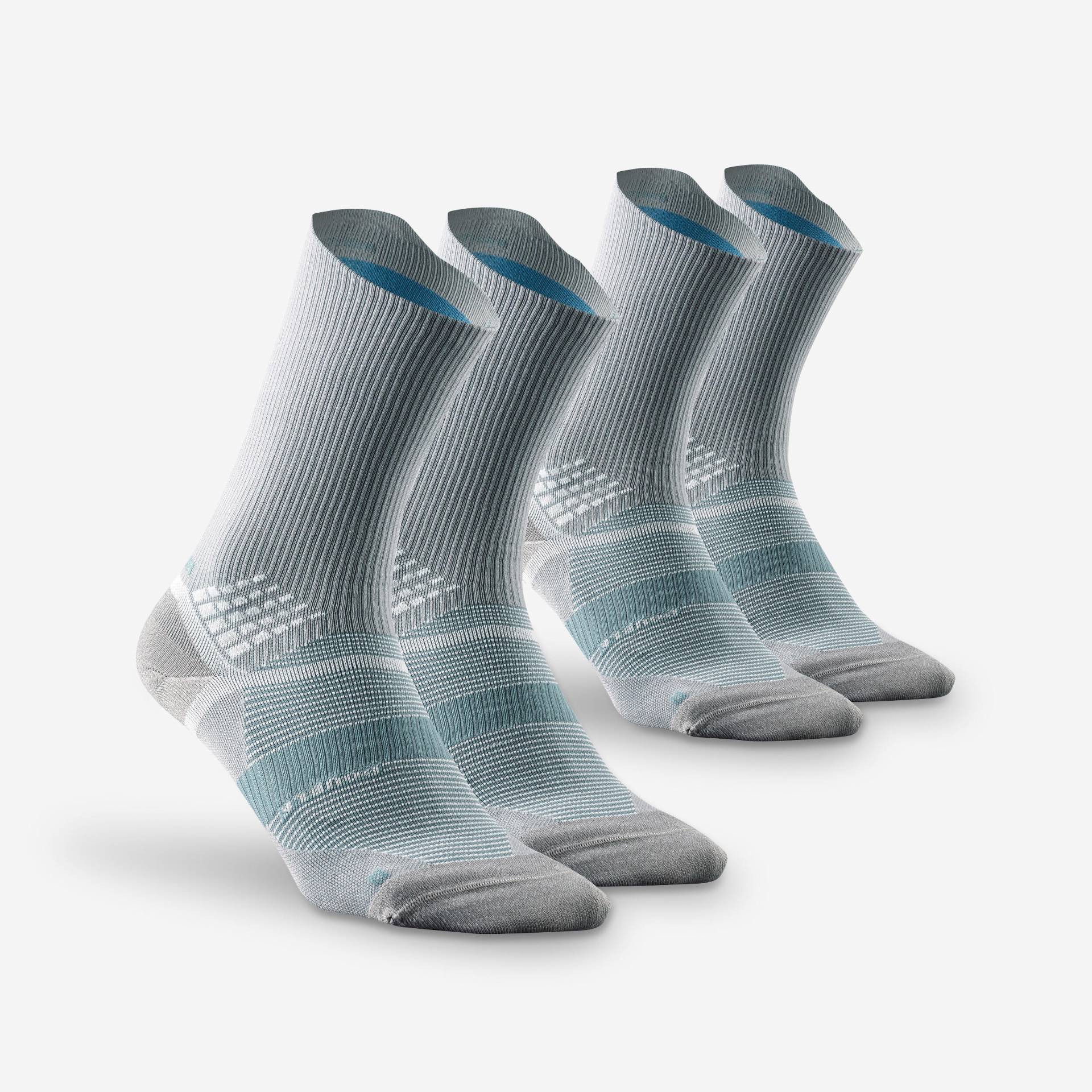 Wandersocken hoch 2 Paar - Hike 520 grau Wandersocken hoch 2 Paar - Hike 520 grau von QUECHUA