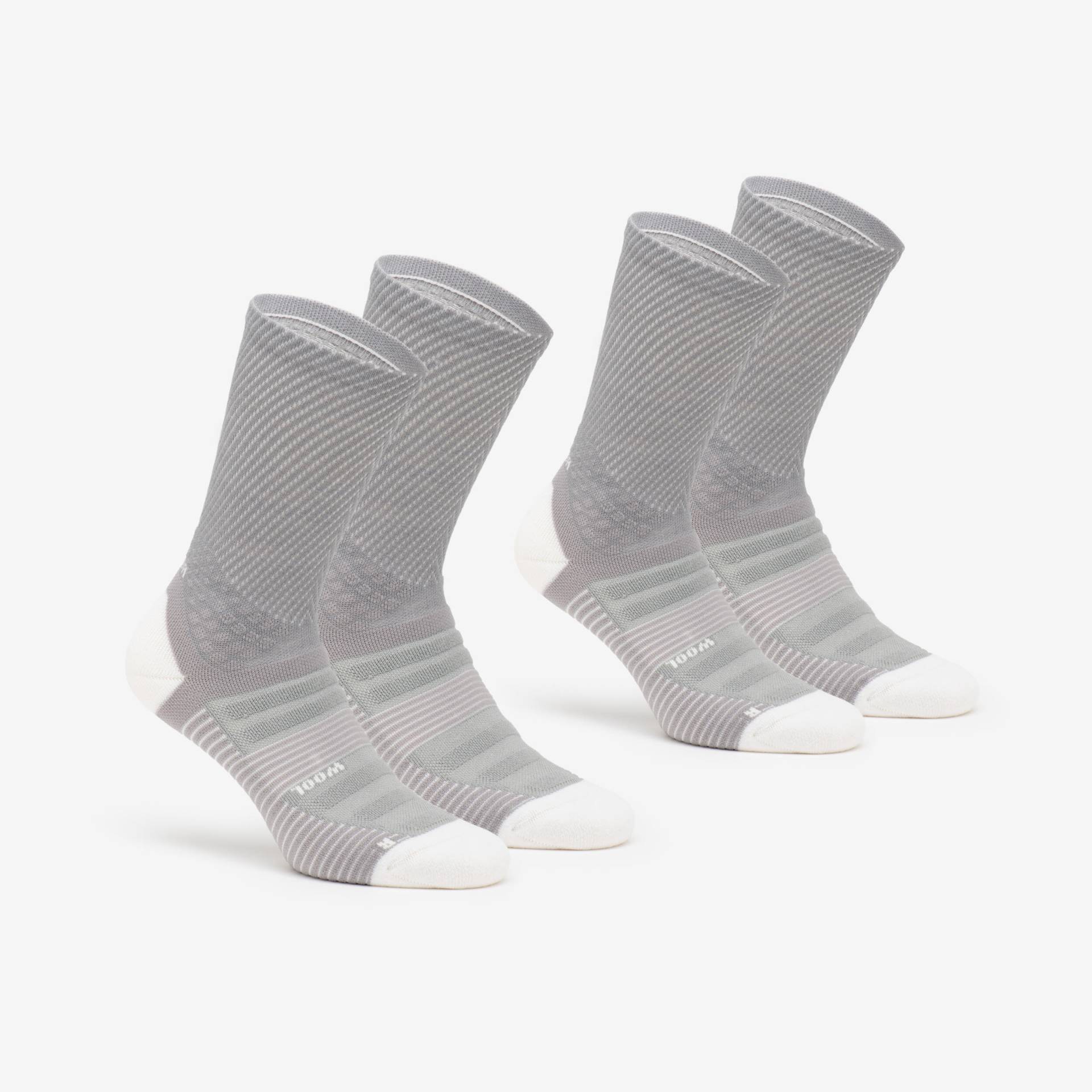 Wandersocken hoch 2 Paar - Hike 900 grau Wandersocken hoch 2 Paar - Hike 900 grau von QUECHUA