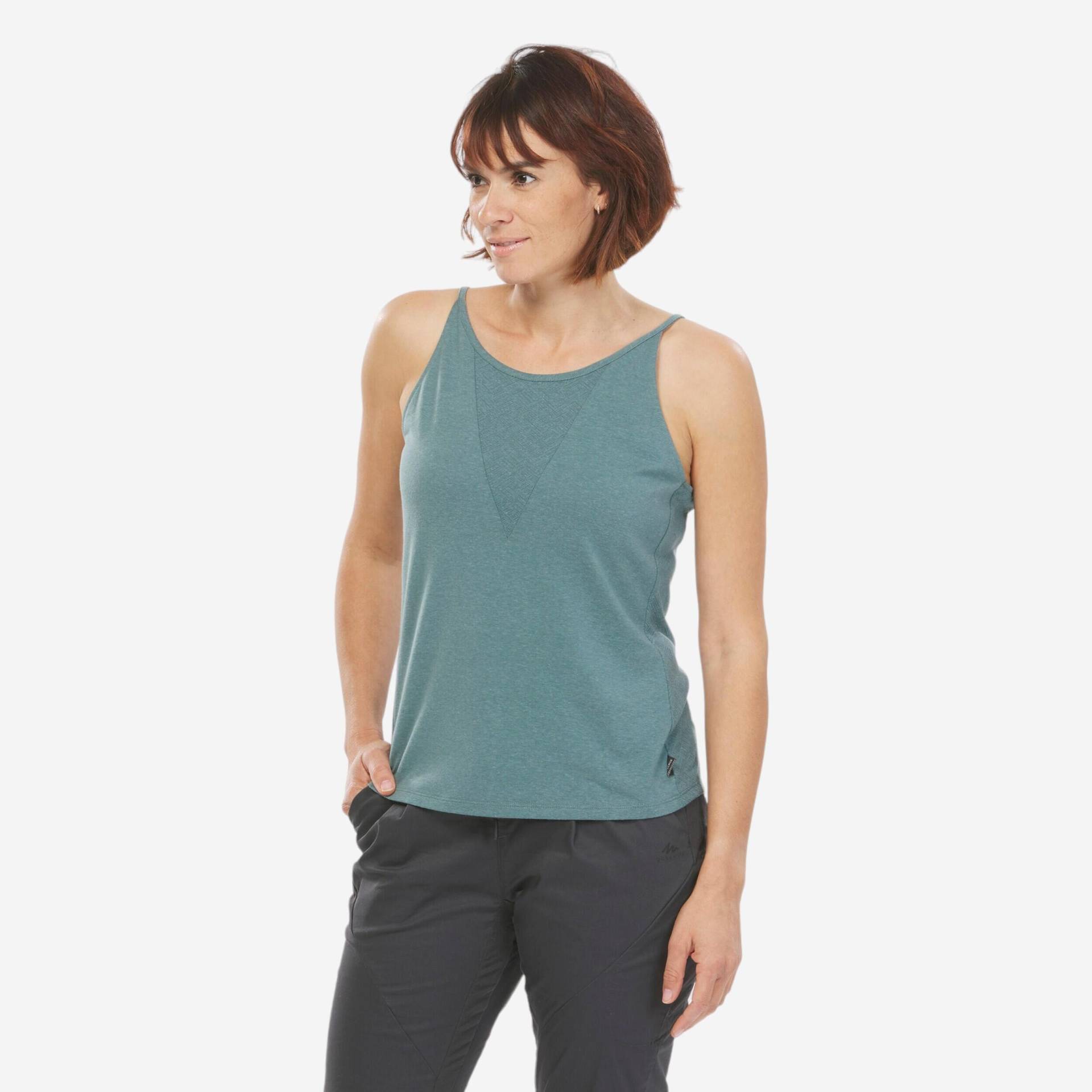 Wandertop Damen - NH500 grün Wandertop Damen - NH500 grün von QUECHUA