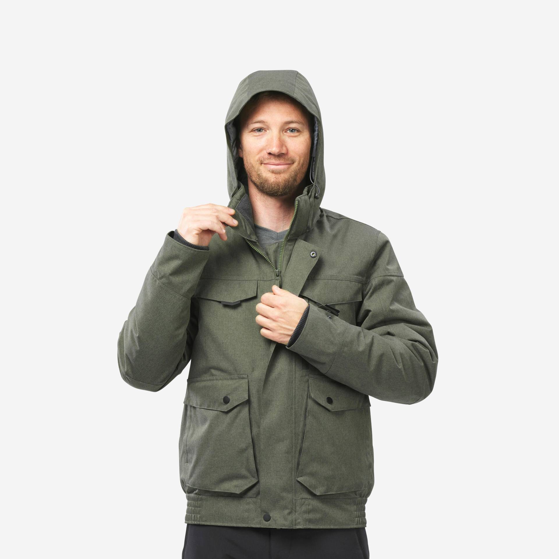 Winterjacke Herren Blouson bis -10°C wasserdicht Winterwandern - SH500 Winterjacke Herren Blouson bis -10°C wasserdicht Winterwandern - SH500 von QUECHUA