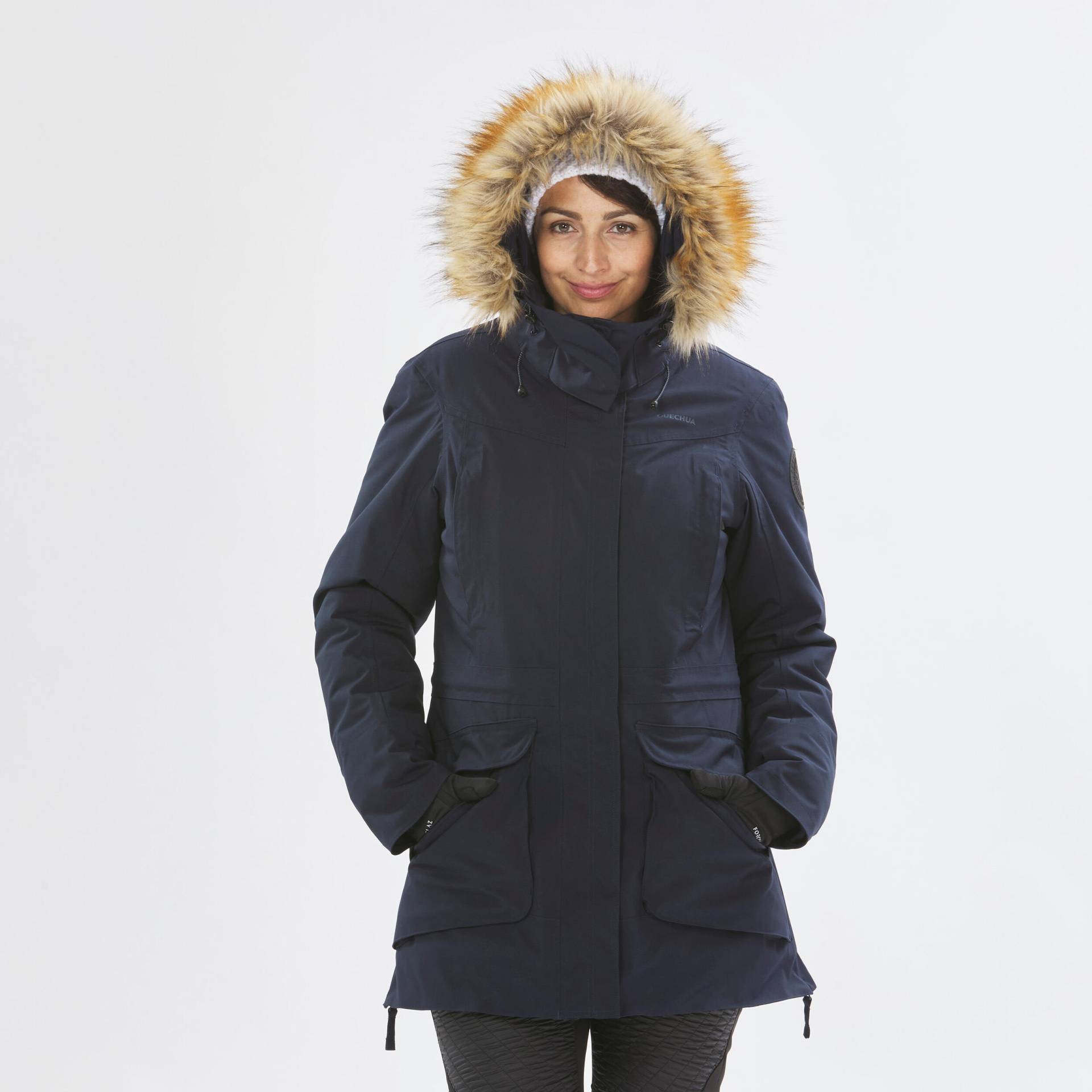 Winterjacke Parka Damen bis -20 °C wasserdicht Winterwandern - SH900 von QUECHUA