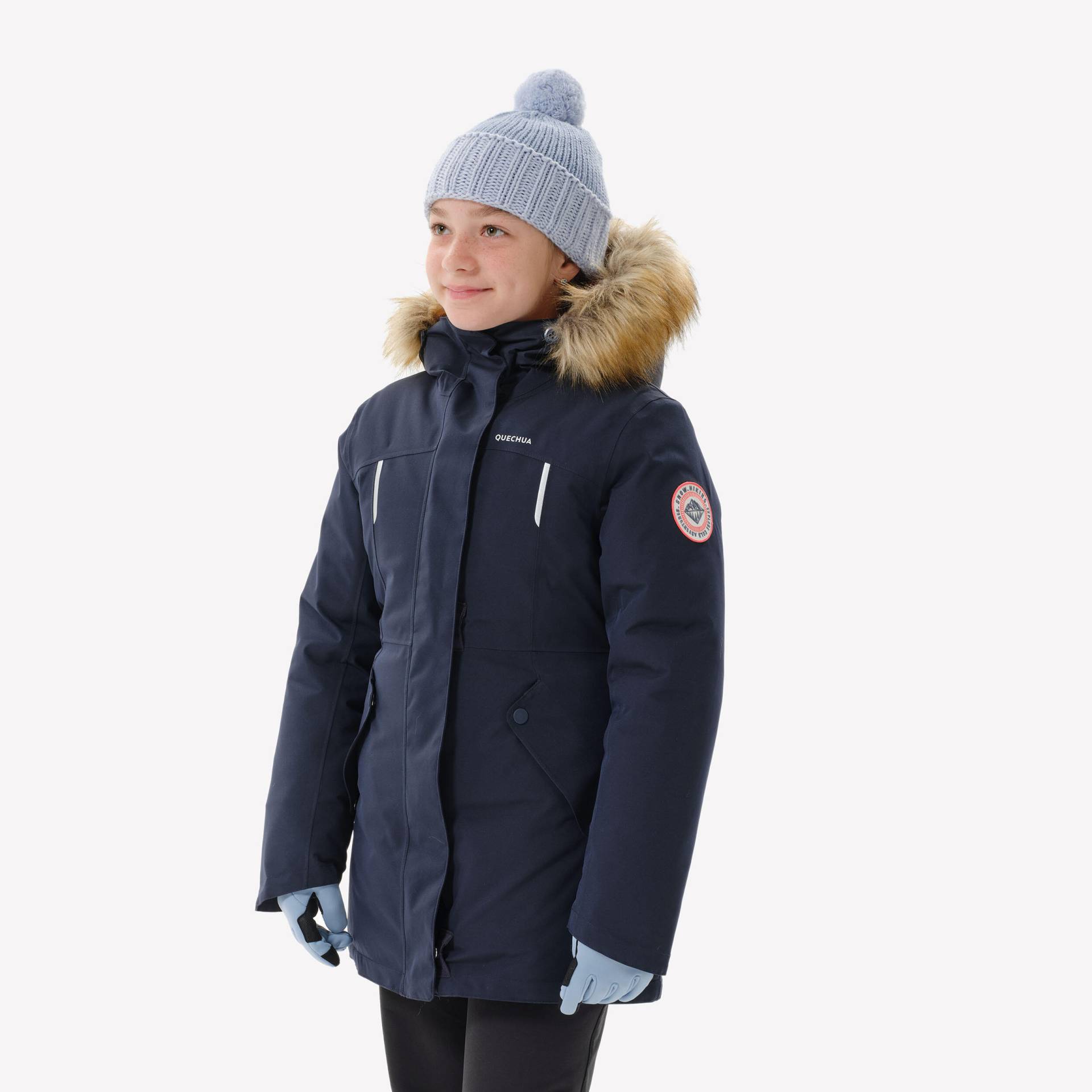 Winterjacke Parka Kinder Gr. 122–170 warm bis -17 °C wasserdicht - SH900 von QUECHUA