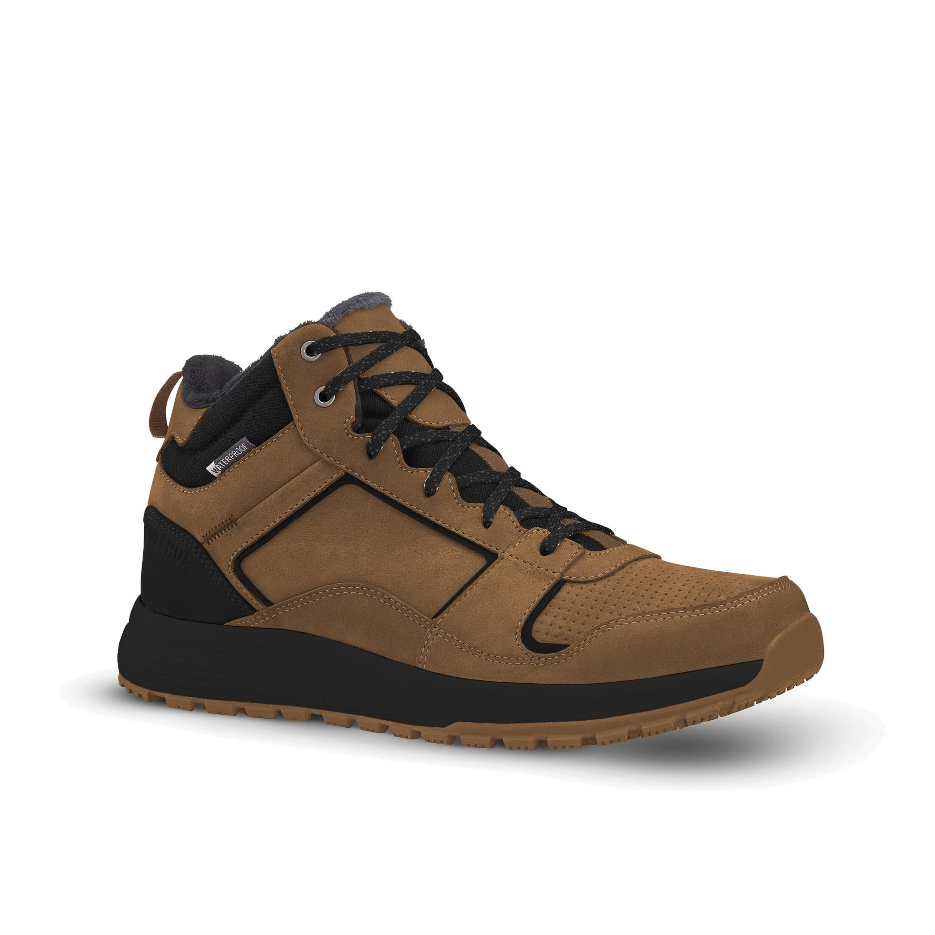 Winterschuhe Herren Leder halbhoch warm wasserdicht Winterwandern - SH500 Winterschuhe Herren Leder halbhoch warm wasserdicht Winterwandern - SH500 von QUECHUA