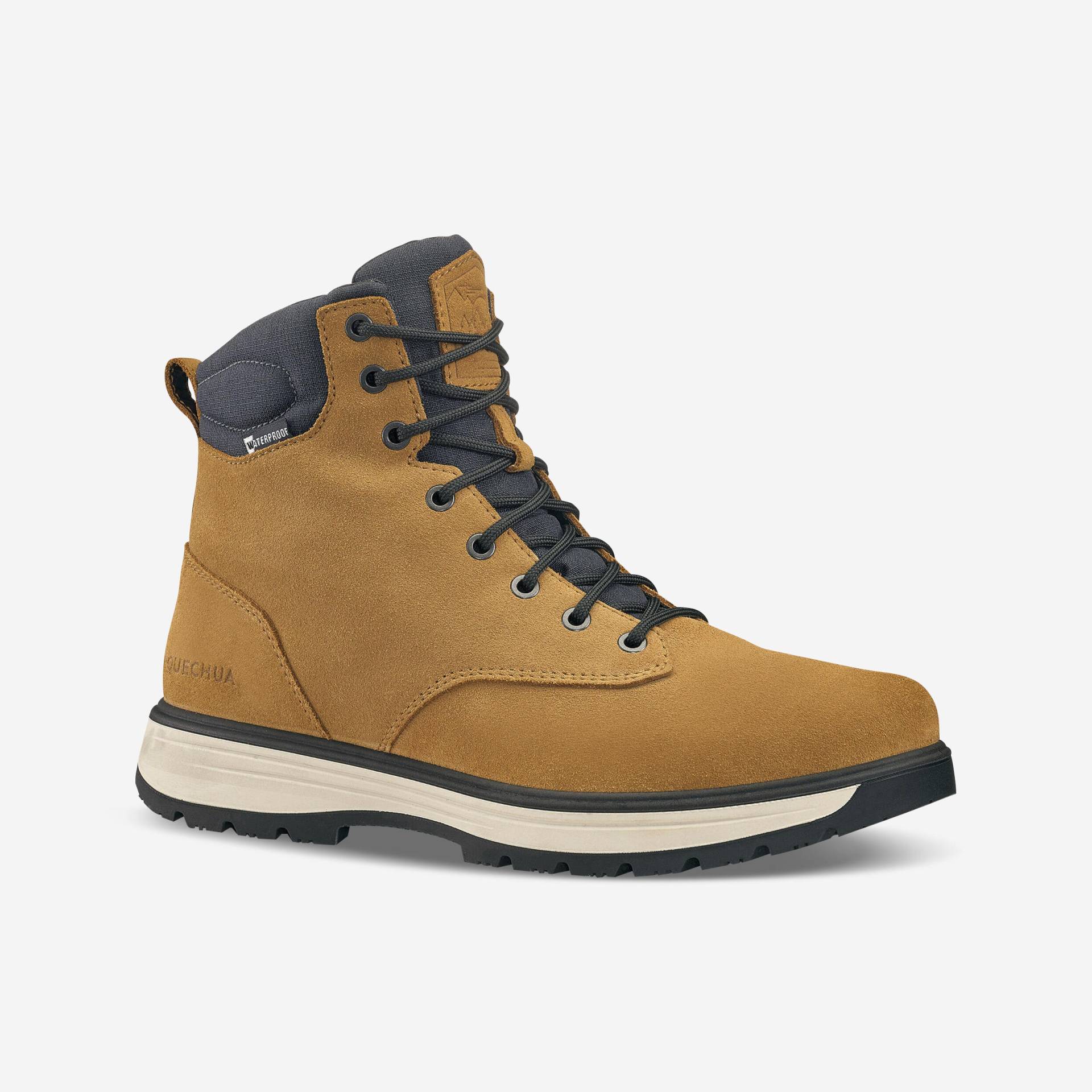 Winterschuhe Herren hoch Leder warm wasserdicht Winterwandern - SH500 Winterschuhe Herren hoch Leder warm wasserdicht Winterwandern - SH500 von QUECHUA