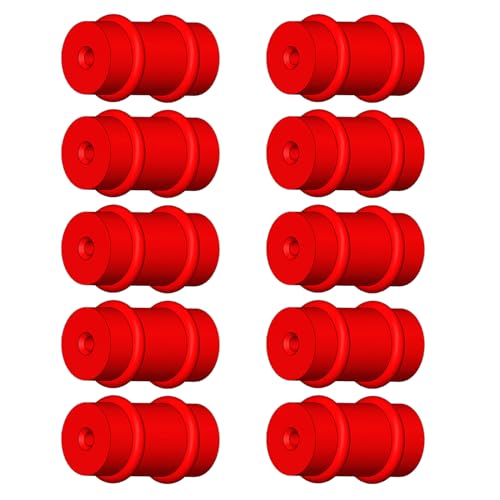 QUEENYARD 10 x Silikon-Kabelschutz, flexibles Fahrrad-Gehäuse, Schutz, Ladekabelschoner von QUEENYARD