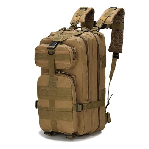 QWAXTRIW Militärrucksack 25L Militärische Taktische Rucksäcke Herren Überlebenstasche Armeerucksack Rucksacksäcke Erwachsene Männer Wandern Reisen Jagdrucksack von QWAXTRIW