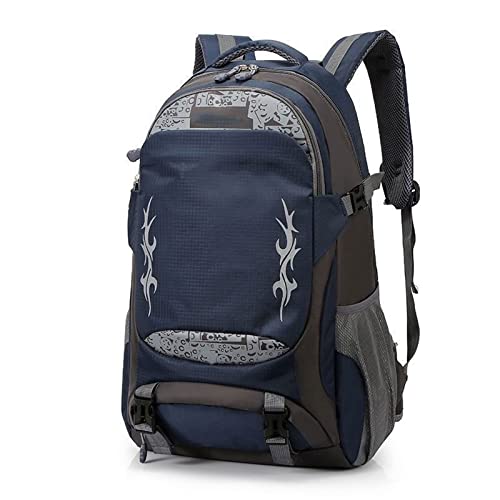 QWAXTRIW Rucksack Camping-Rucksack, Rucksack mit großer Kapazität, Outdoor-Bergsteigen, Wandern, Camping-Tasche, wasserdichter Rucksack, Reiserucksack, Trekking-Rucksack für Herren von QWAXTRIW